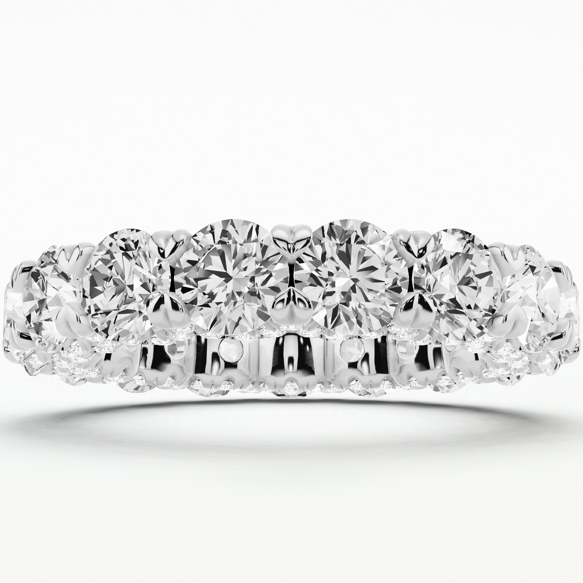 Infinite Curve Full Eternity Band-Round