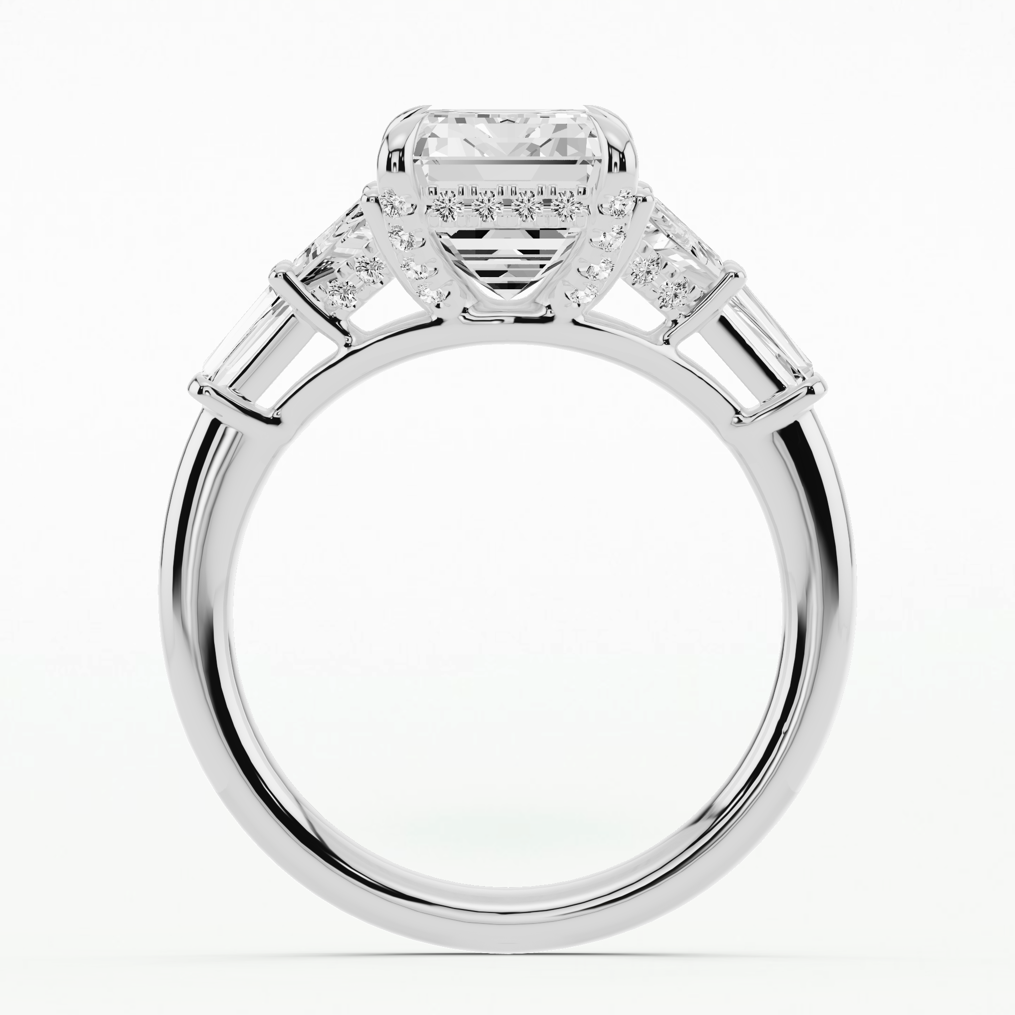 The Unity Ring-Emerald Cut