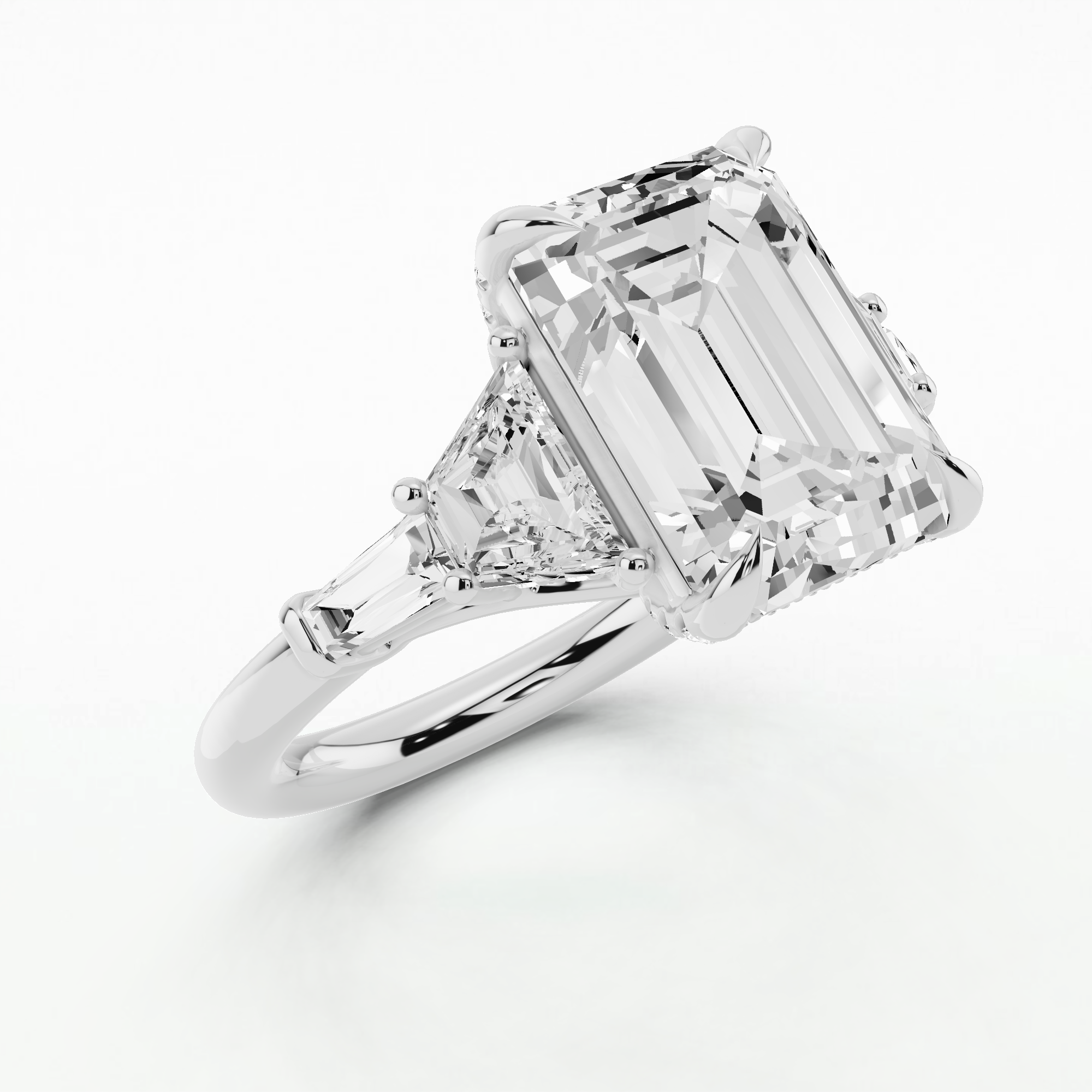 The Unity Ring-Emerald Cut