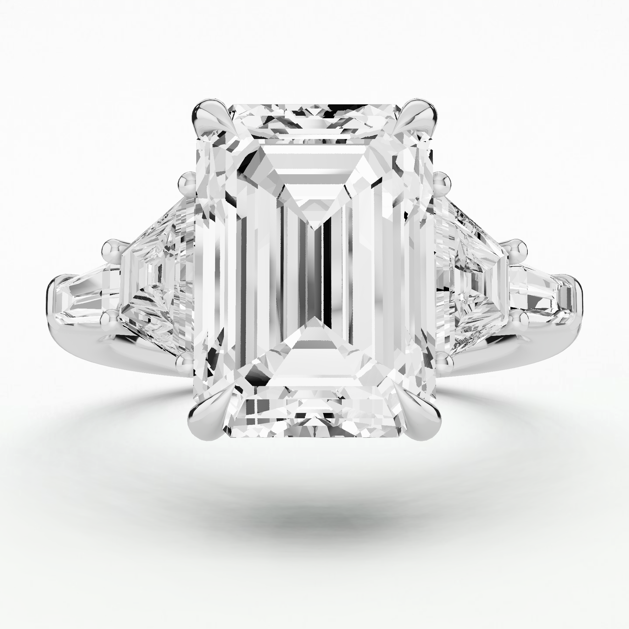 The Unity Ring-Emerald Cut