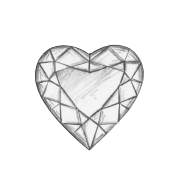 Heart Engagement Rings