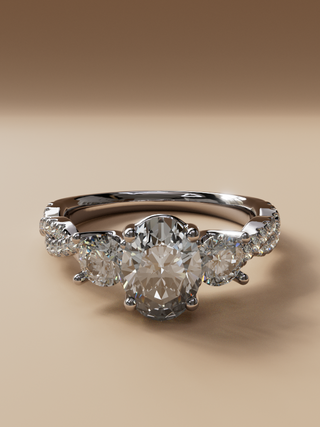 THREE STONE RINGS