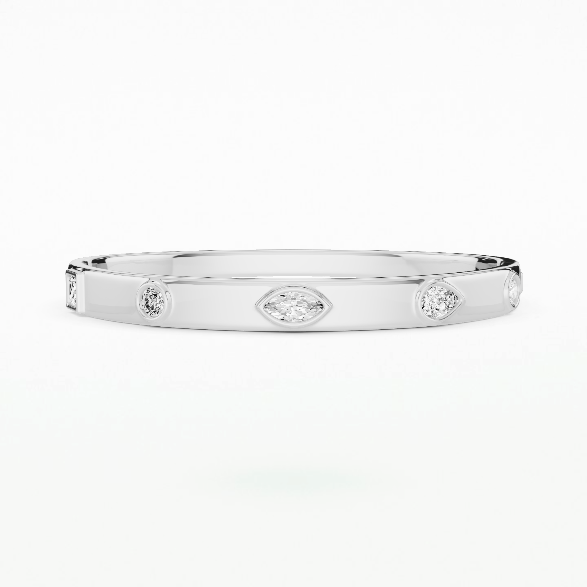 Anna Bangle-Multi Stone