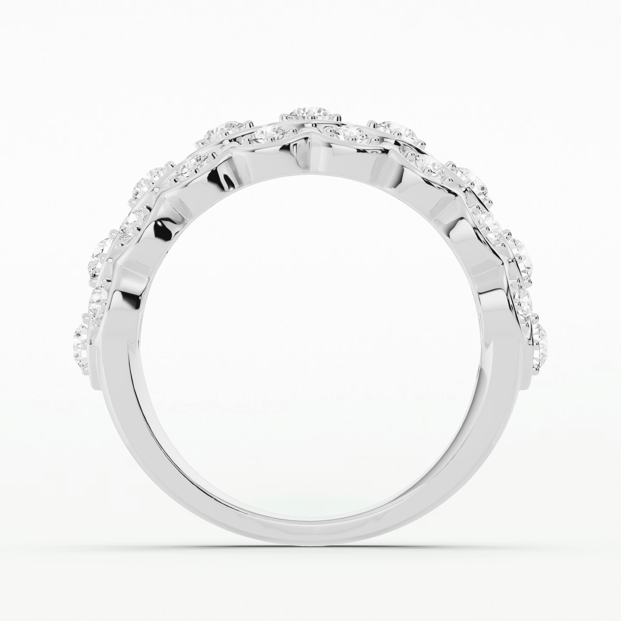 Honeycomb Fashion Band-Round