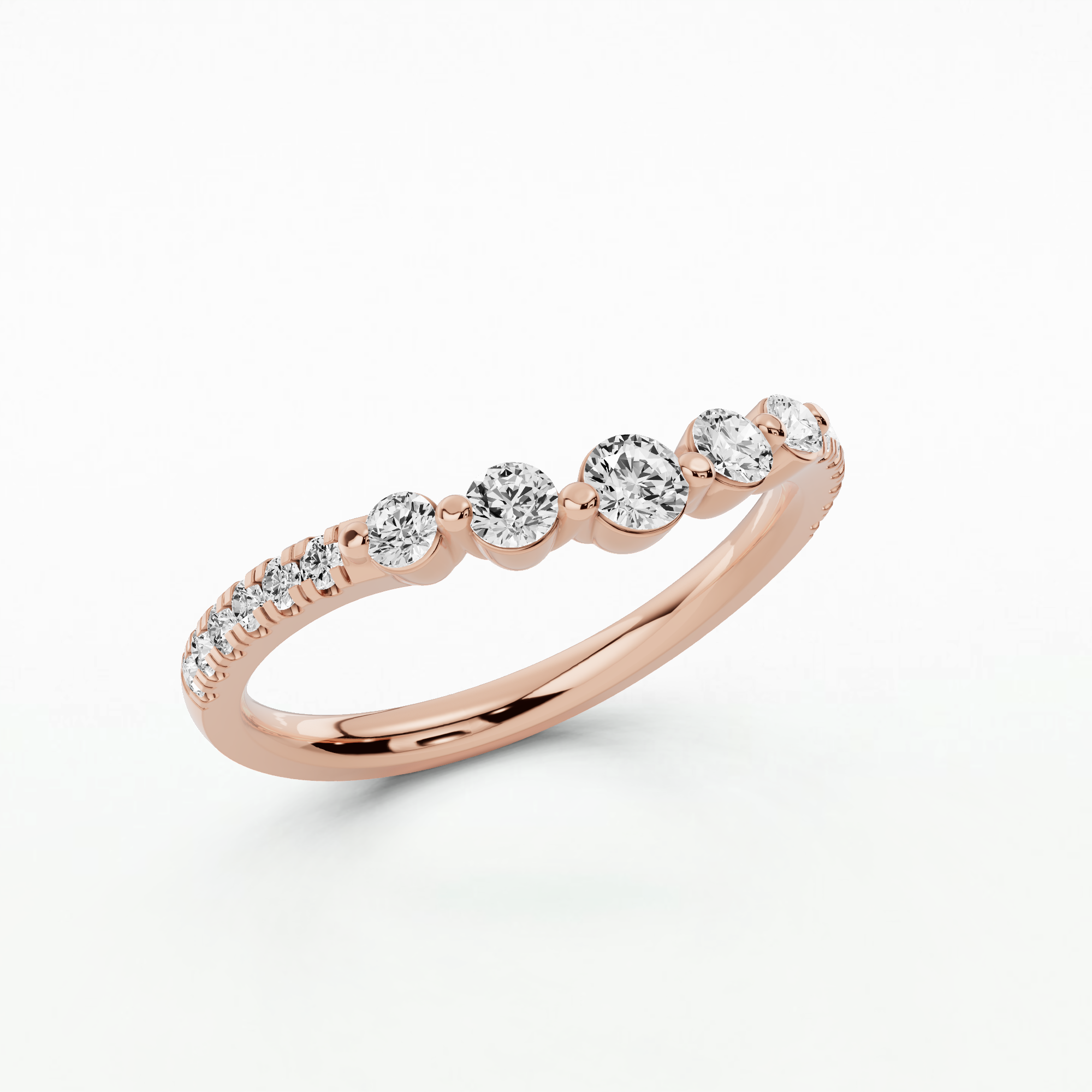 Riviere Lab Grown Diamond Fashion Band-Round