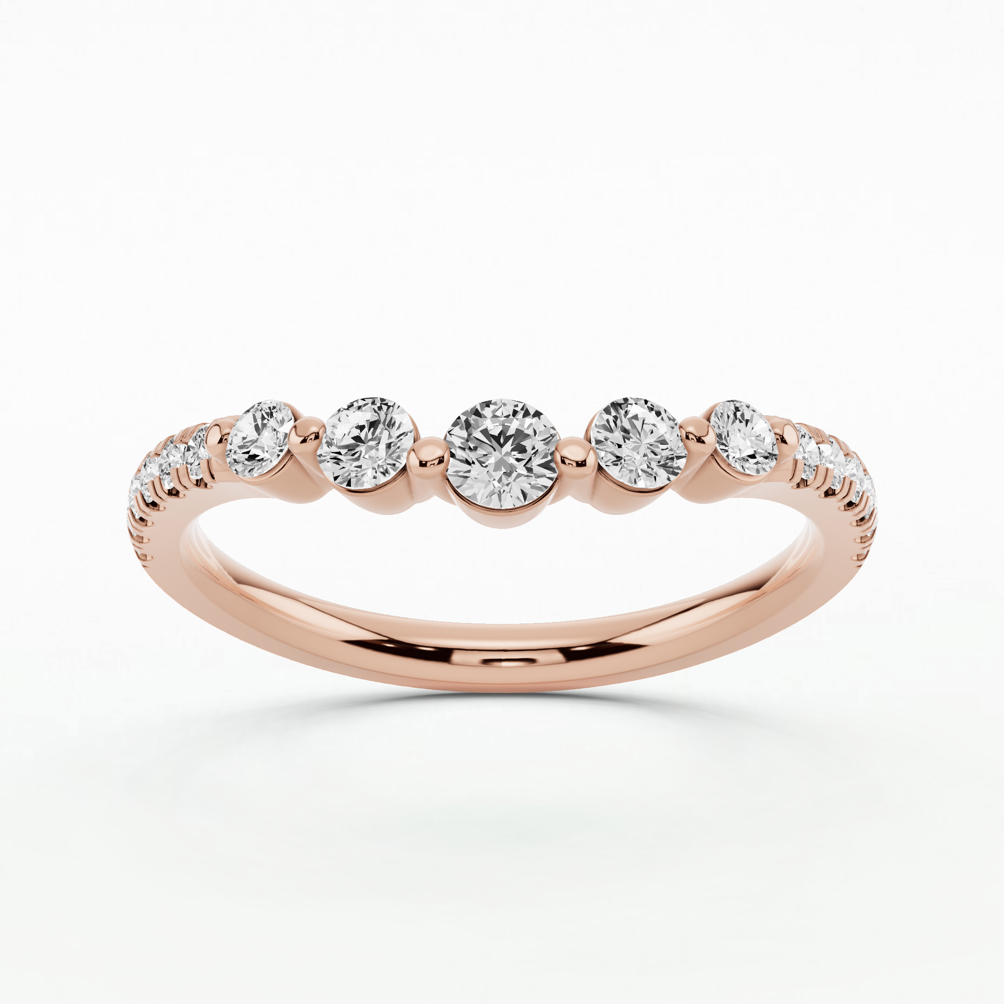 Riviere Lab Grown Diamond Fashion Band-Round