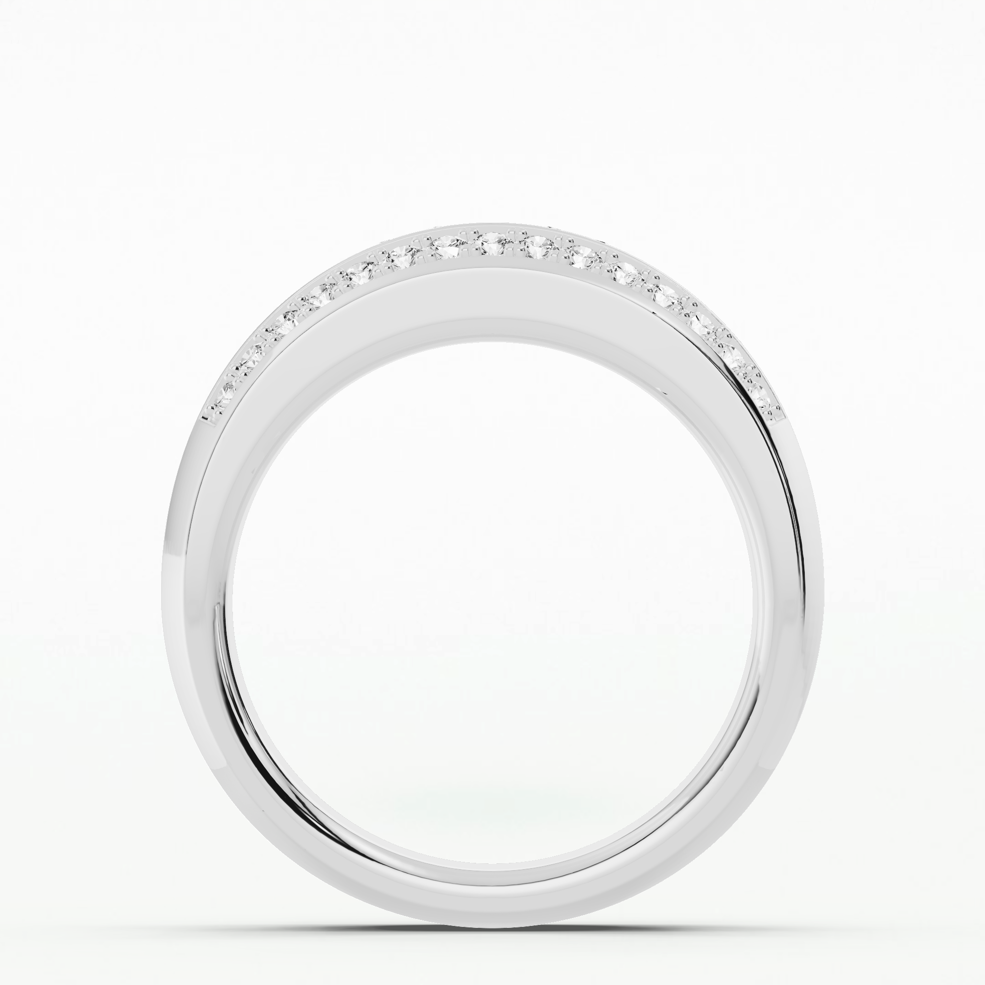 Urban Edge Fashion Band-Multi Stone