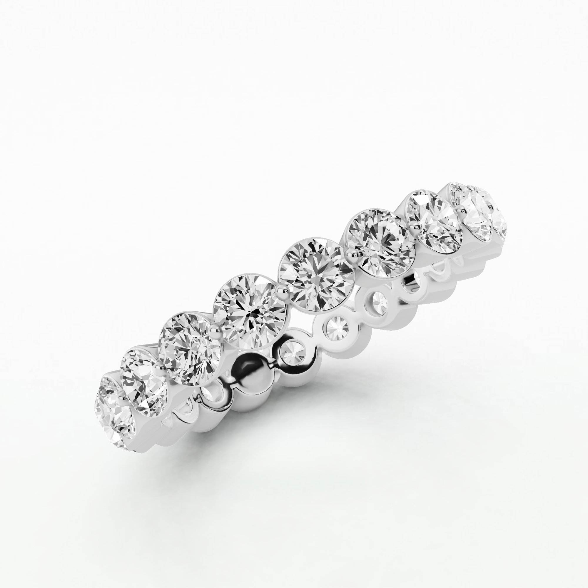 Floating Full Eternity Band-Round