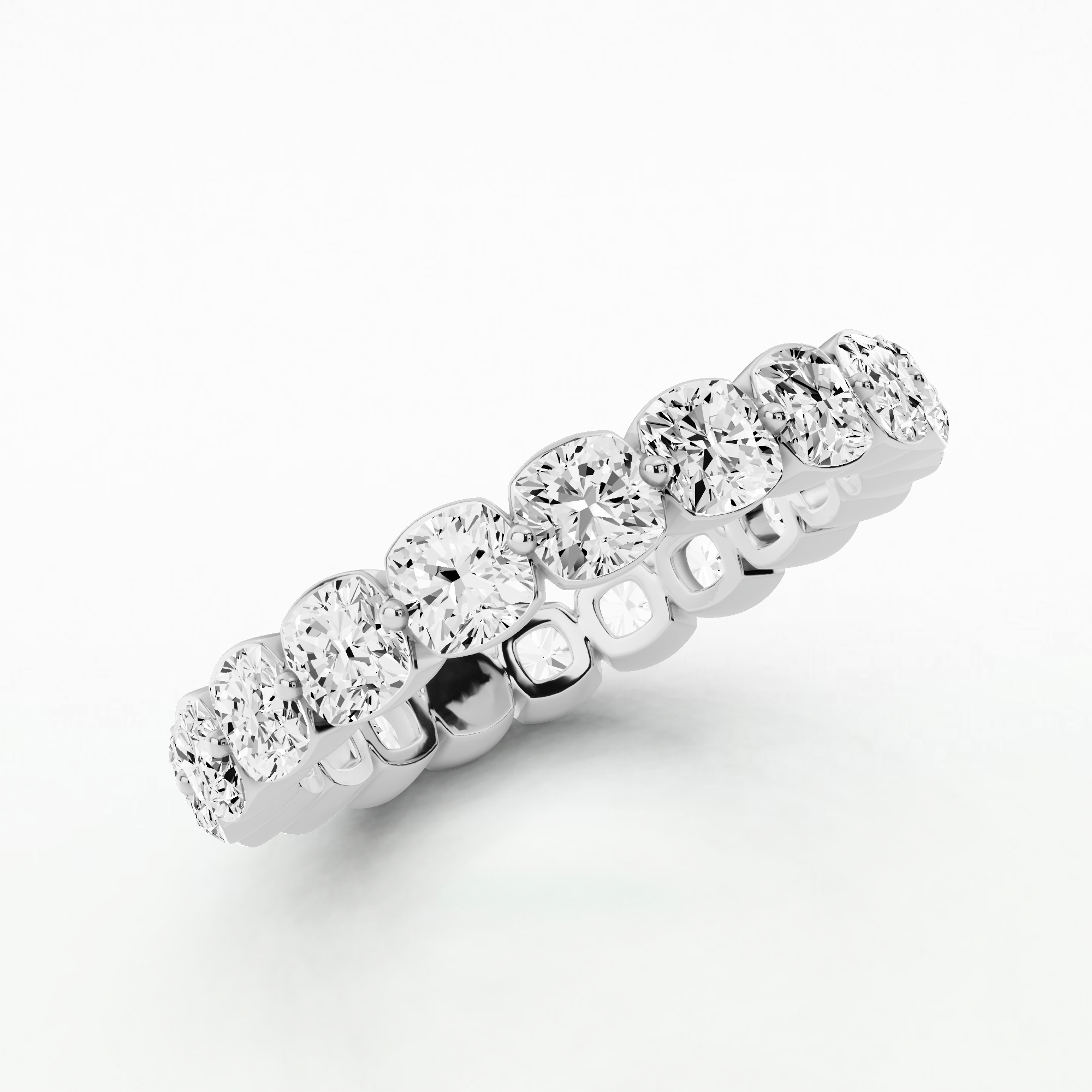 Floating Full Eternity Band-Cushion