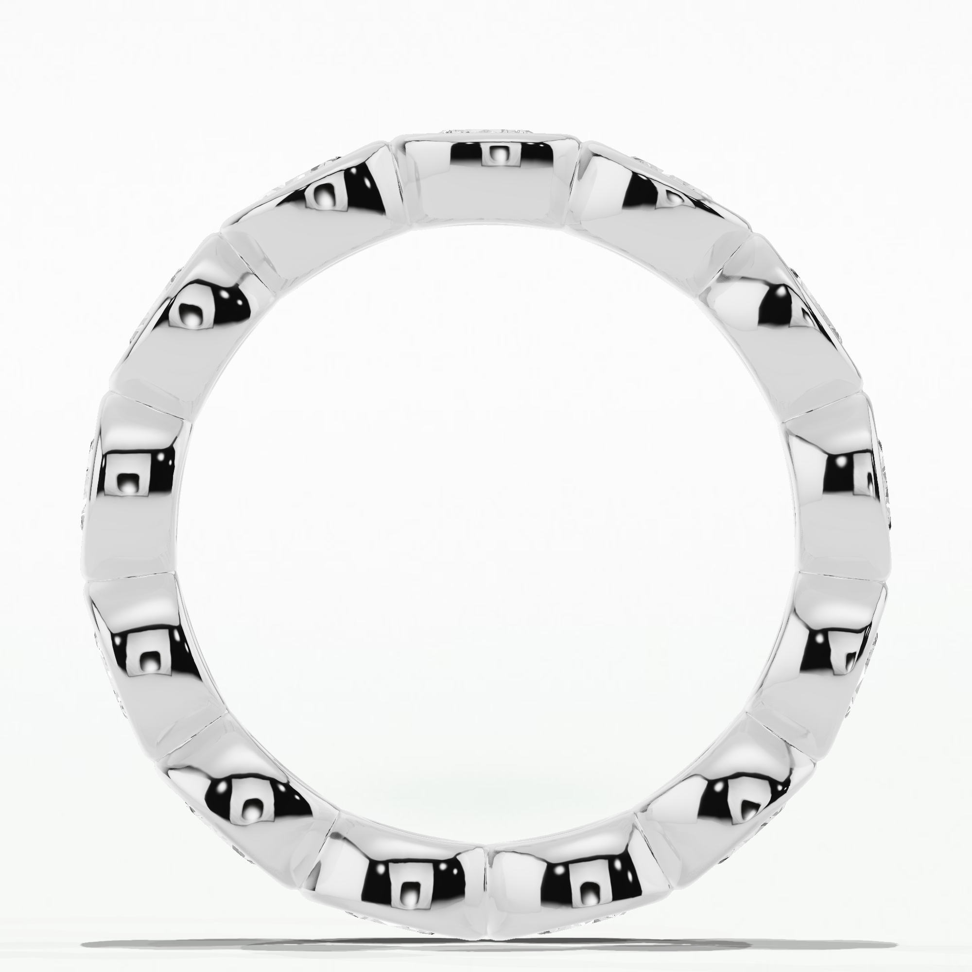 Infini Eternity Band-Oval