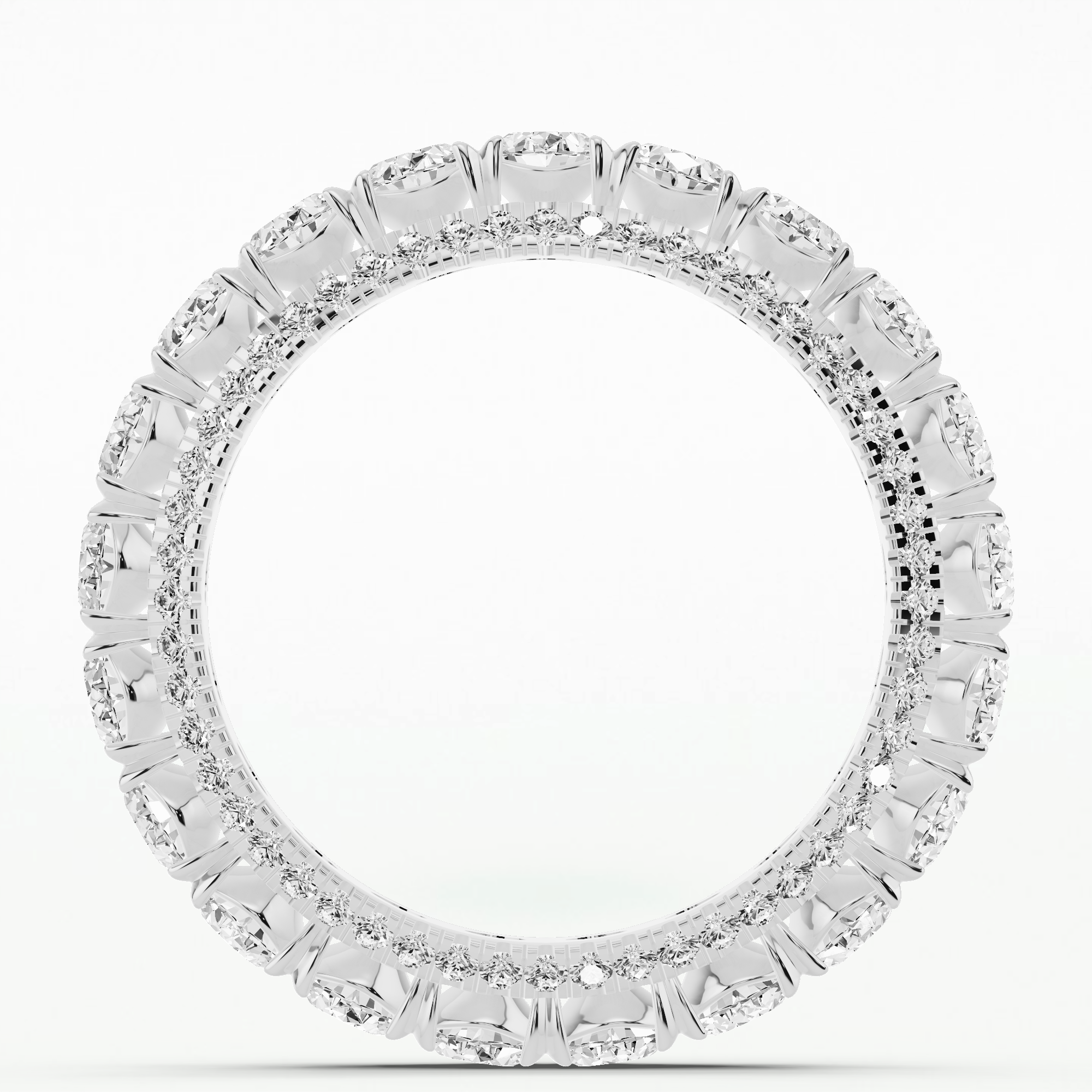 Elara Eternity Band-Multi Stone