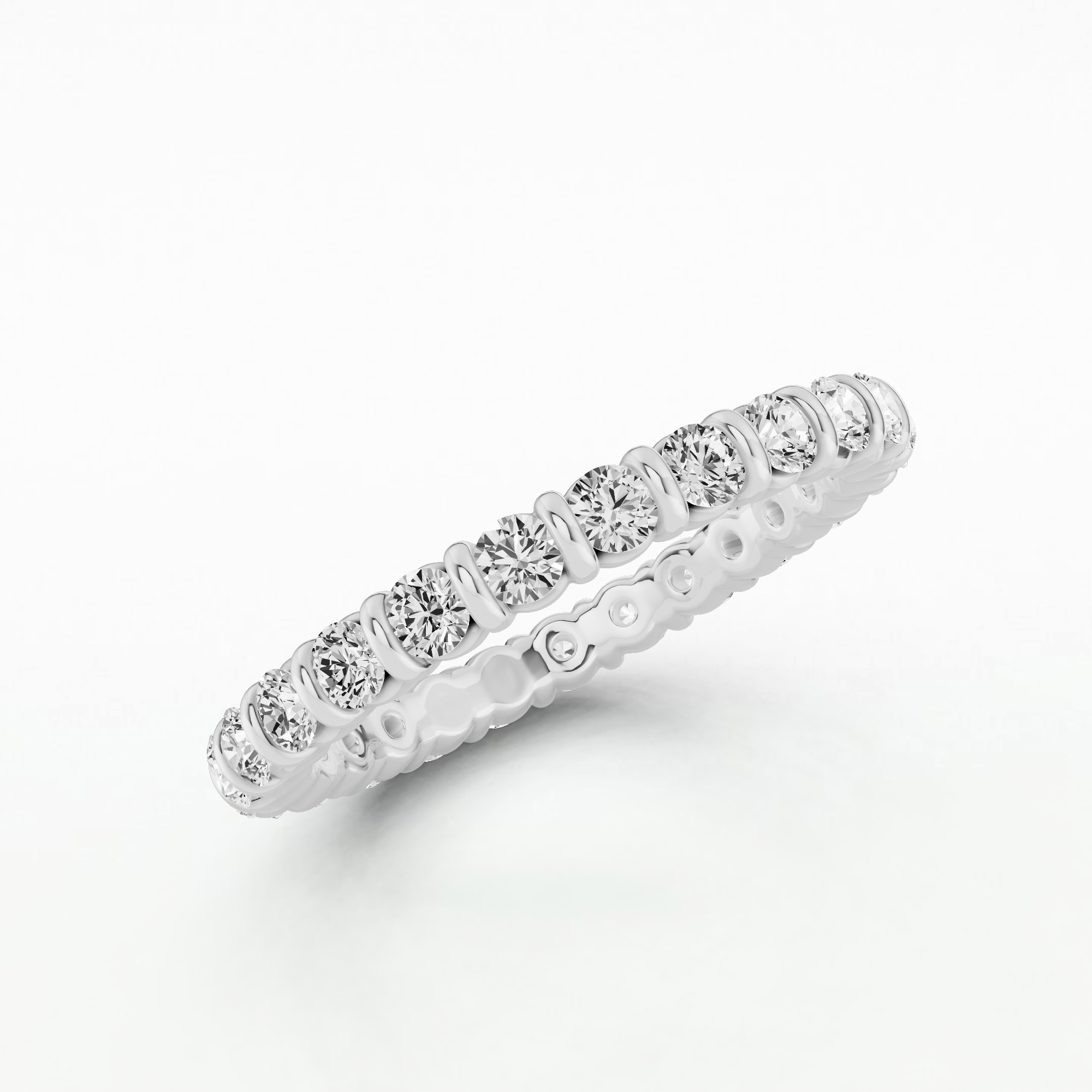 Diana Lab Grown Diamond Full Eternity Band-Round
