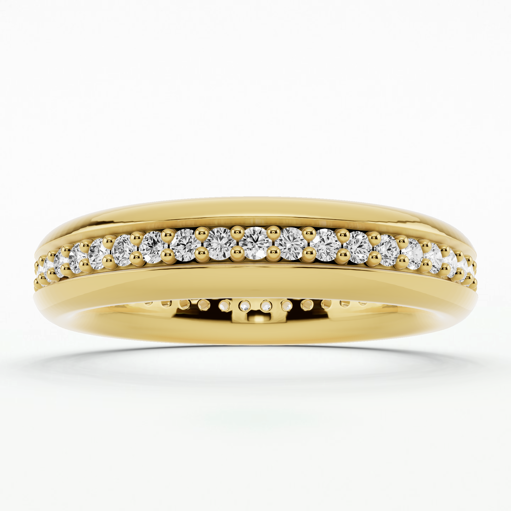 Valencia Single Full Eternity Band-Round