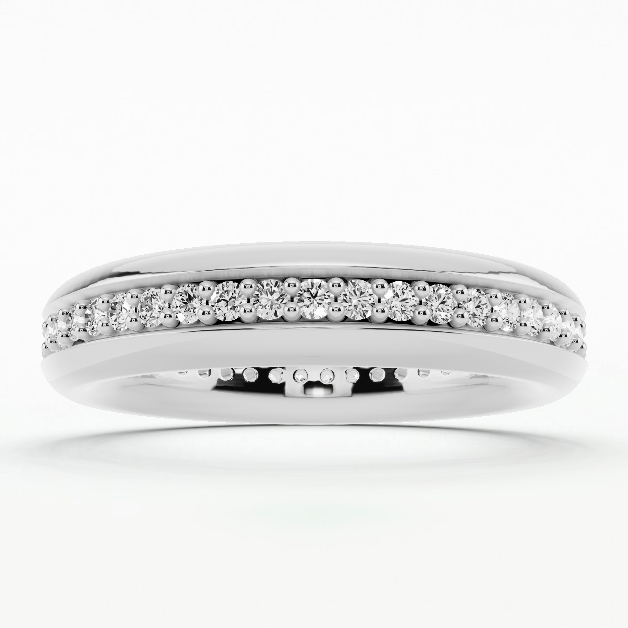Valencia Single Full Eternity Band-Round