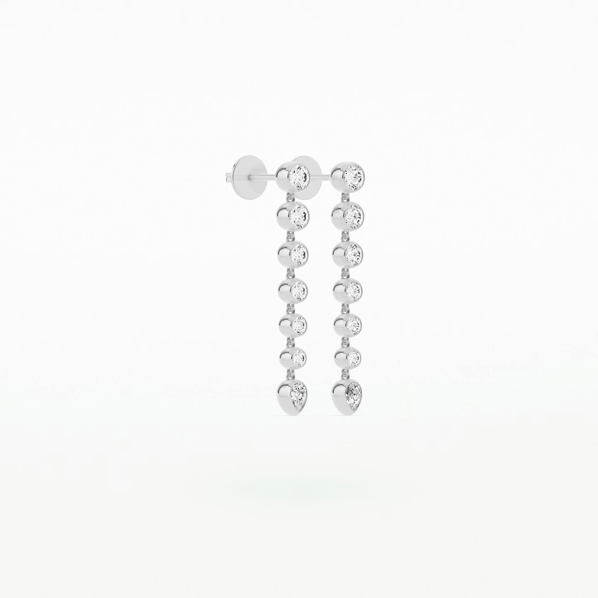 Callie Dangler Earrings-Multi Stone