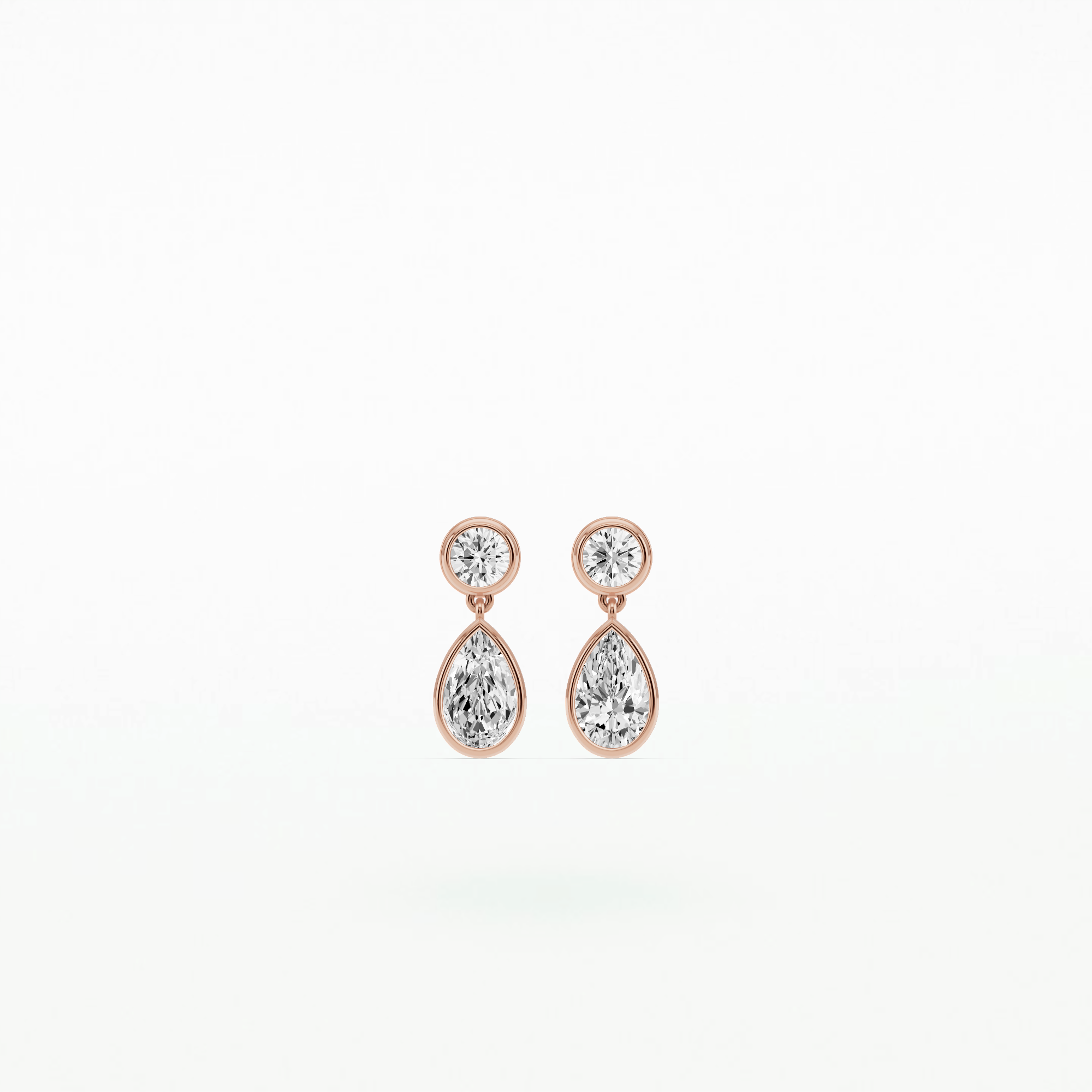Armonia Drop Dangler Earrings-Multi Stone