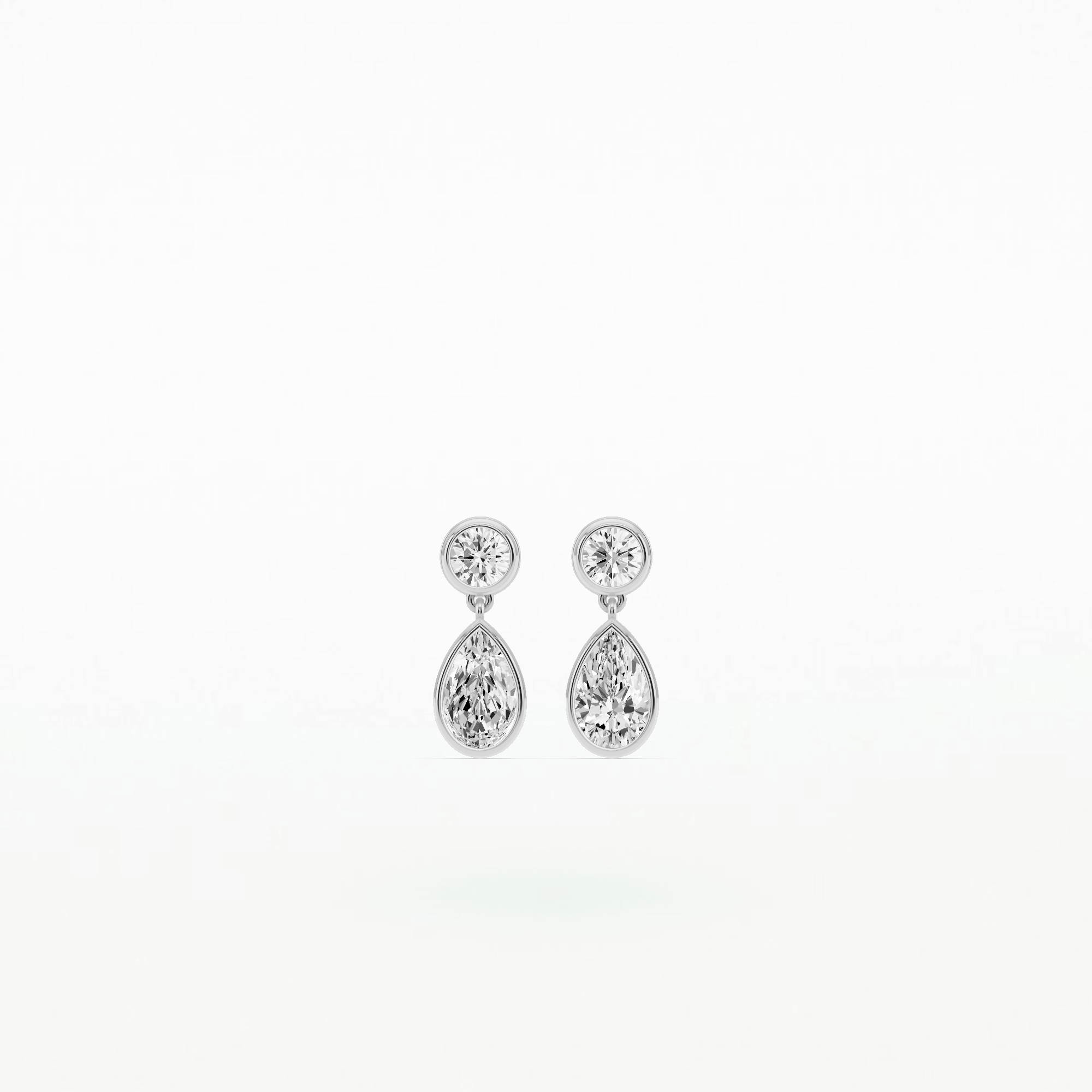 Armonia Drop Dangler Earrings-Multi Stone