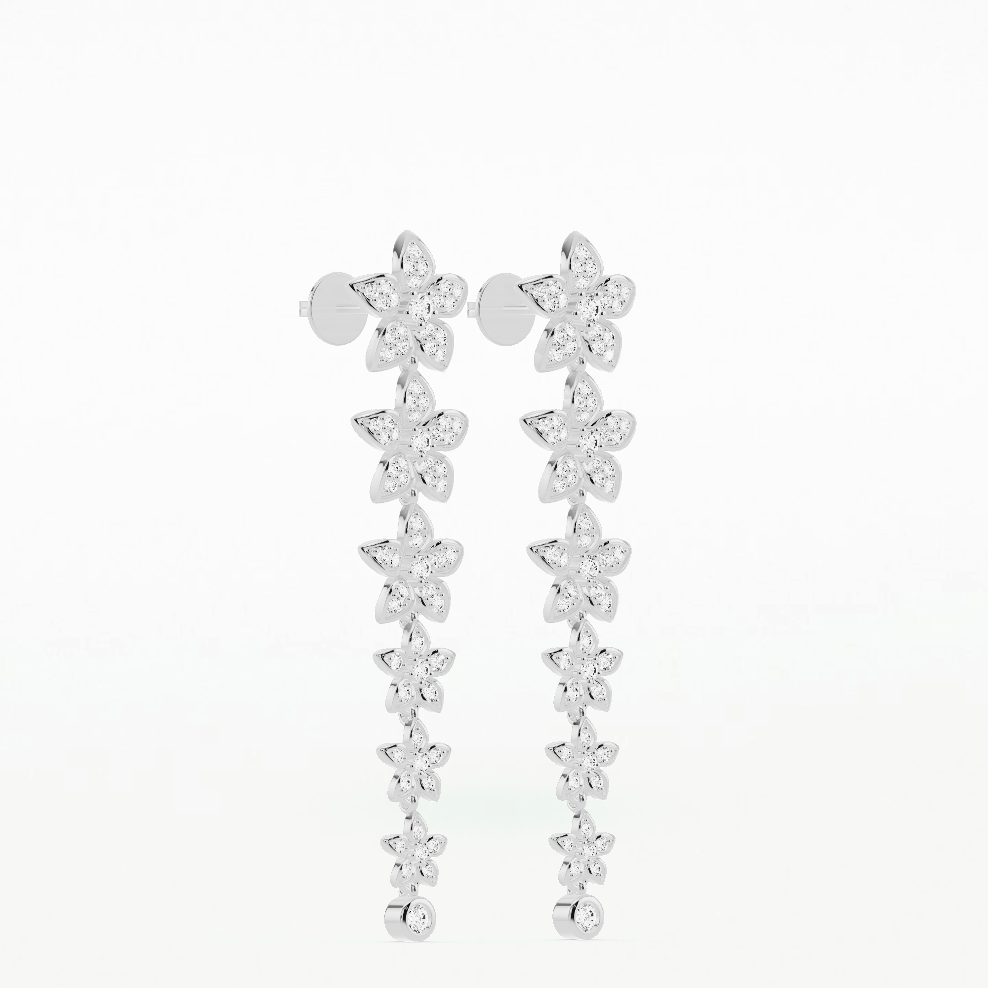 Jasmine Dangler Earrings-Round