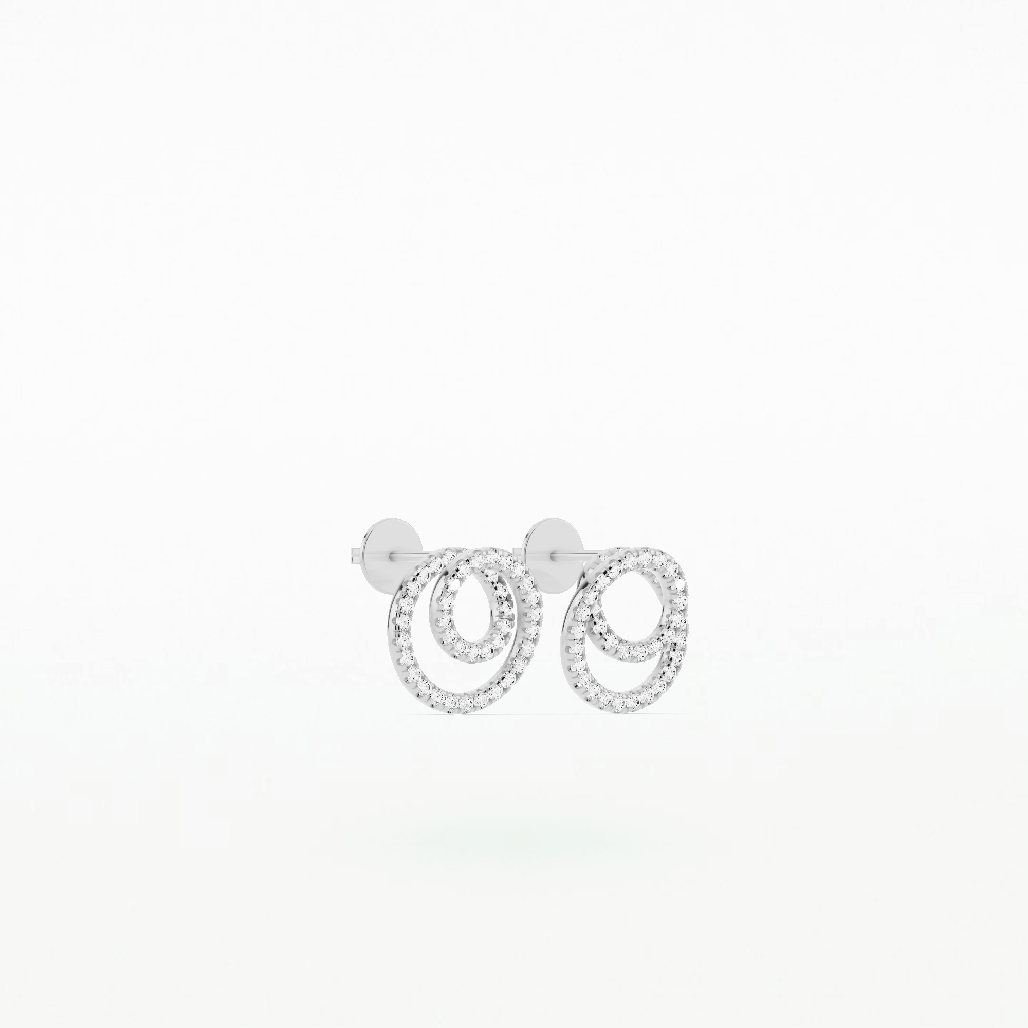 Swirl Earrings-Round