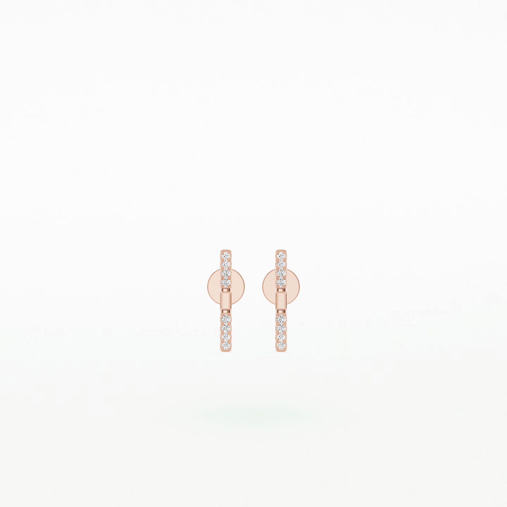 Sagittarius Prong set Lab Grown Diamond Earring-Multi Stone