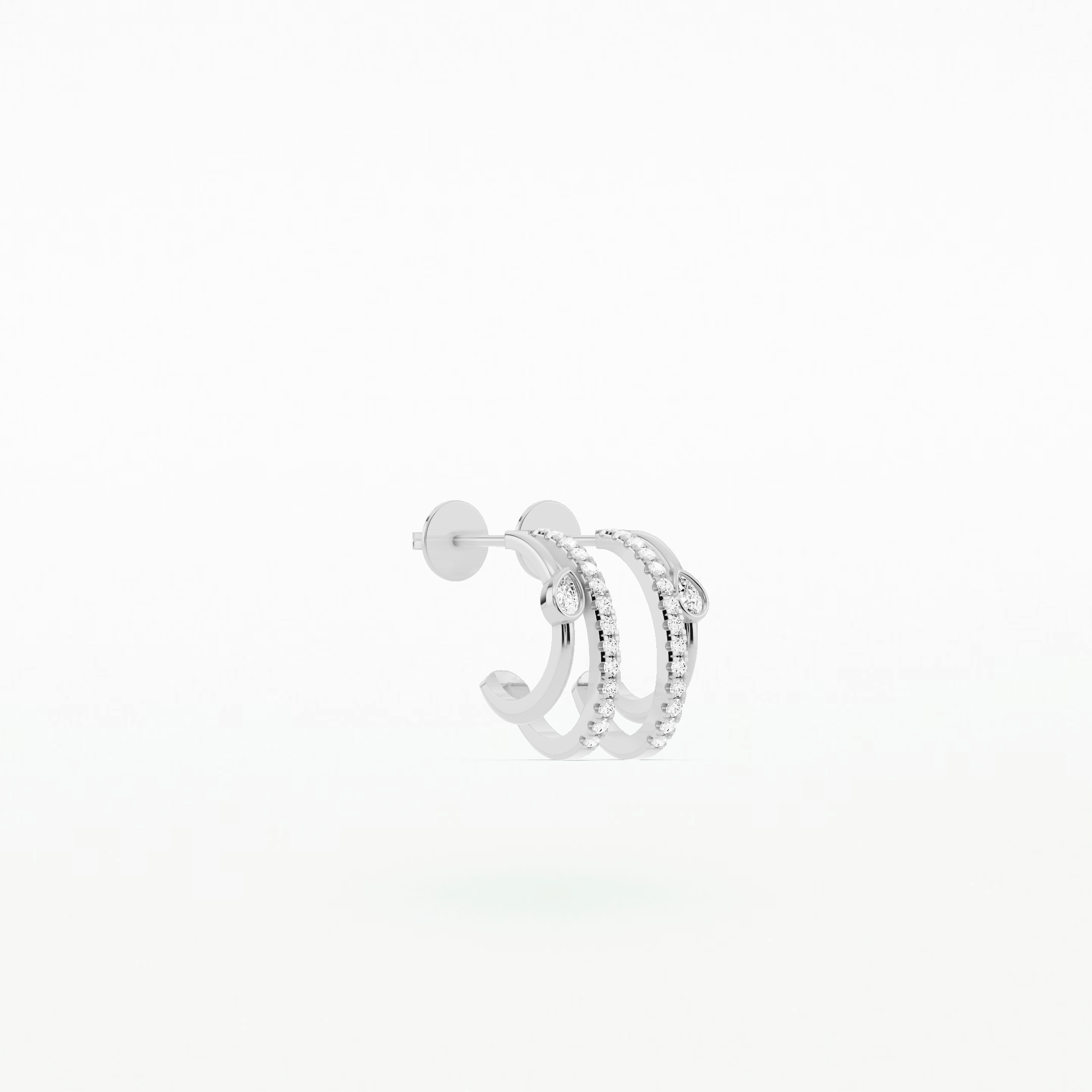 Double Take Fashion Earrings-Pear
