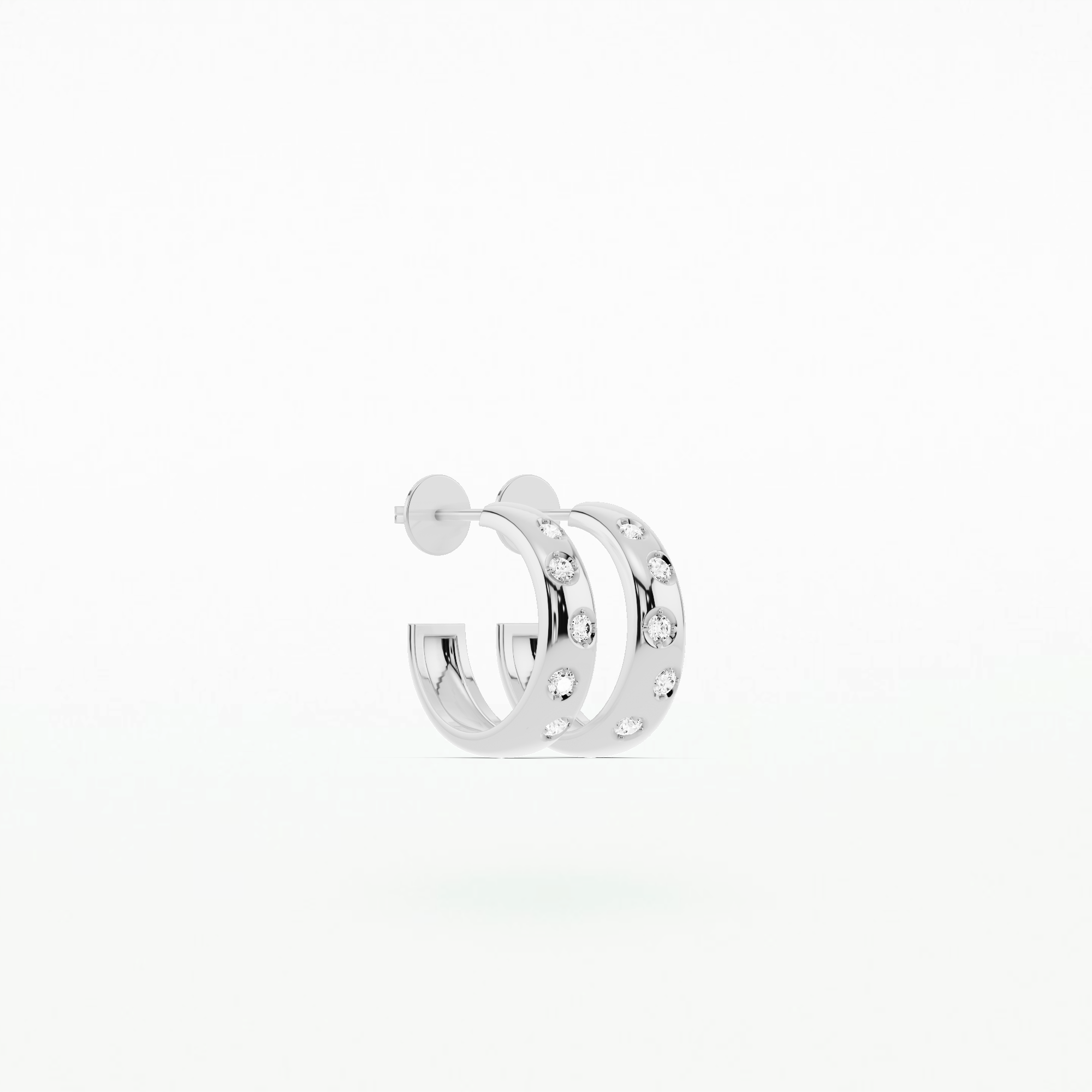 Margaret Fashion Earrings-Round