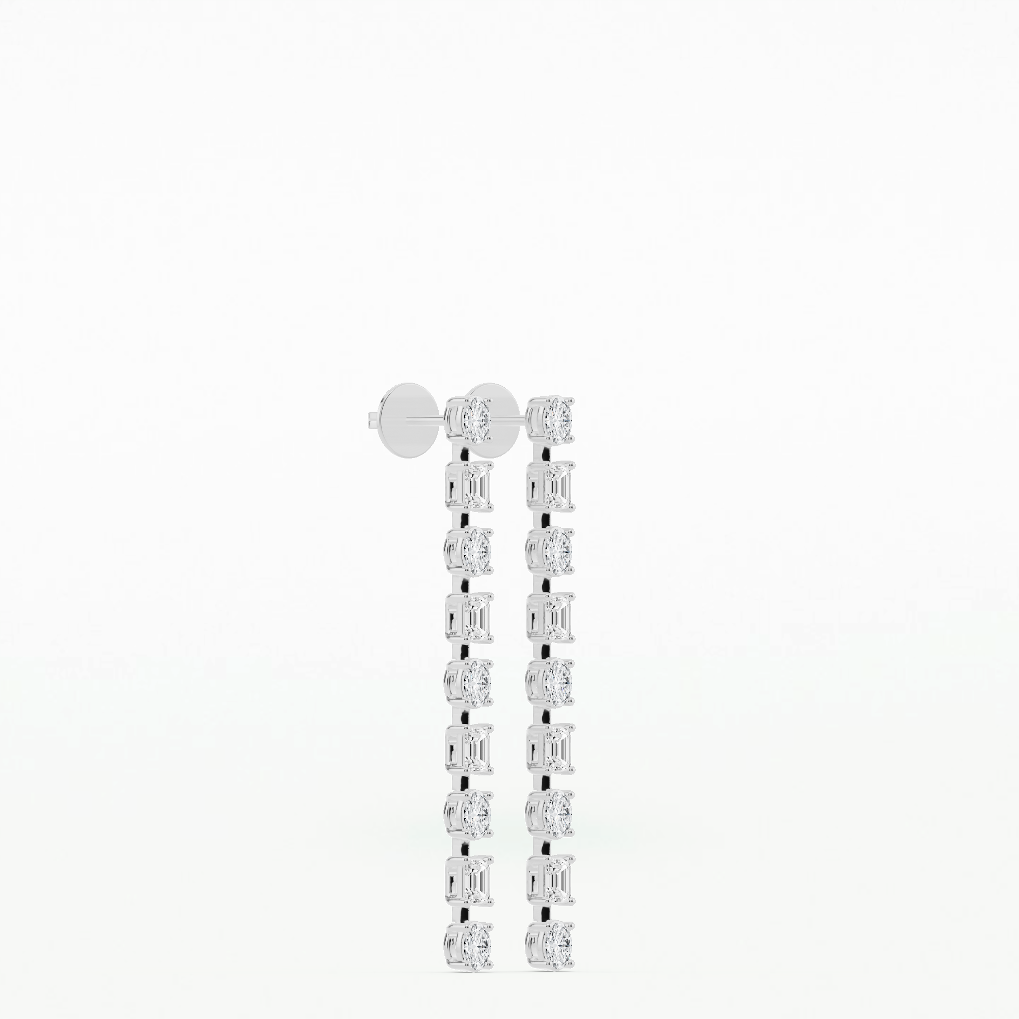 Cascade Fashion Earrings-Multi Stone