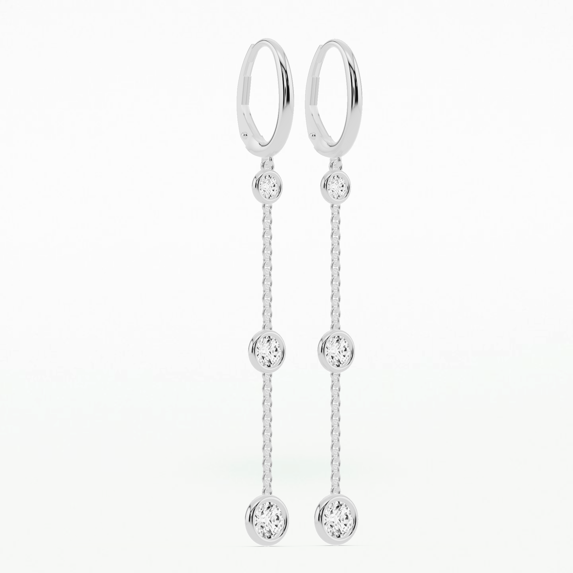 Dew Drops Selene Fashion Earrings-Round