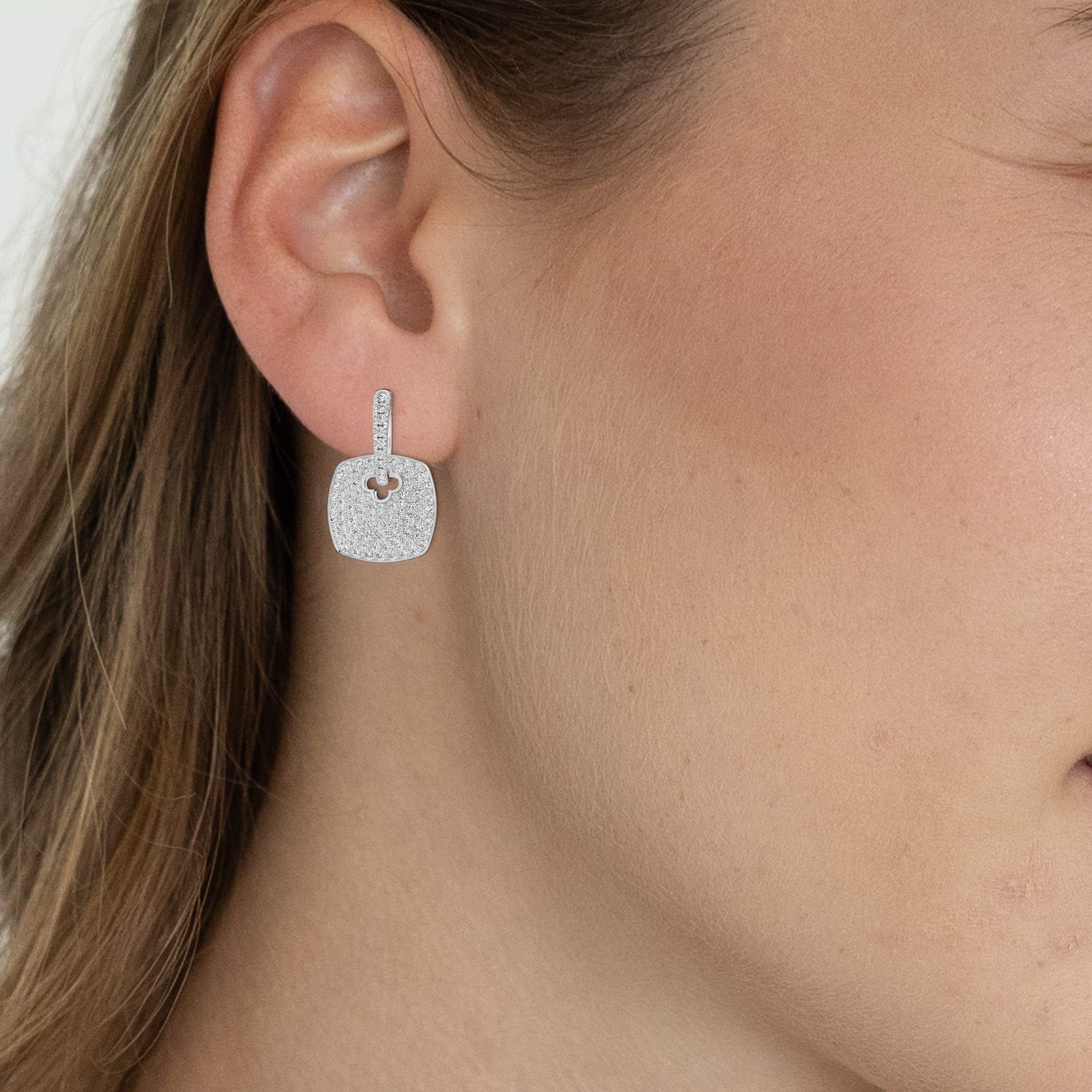 Twisted Bloom Earrings - Round
