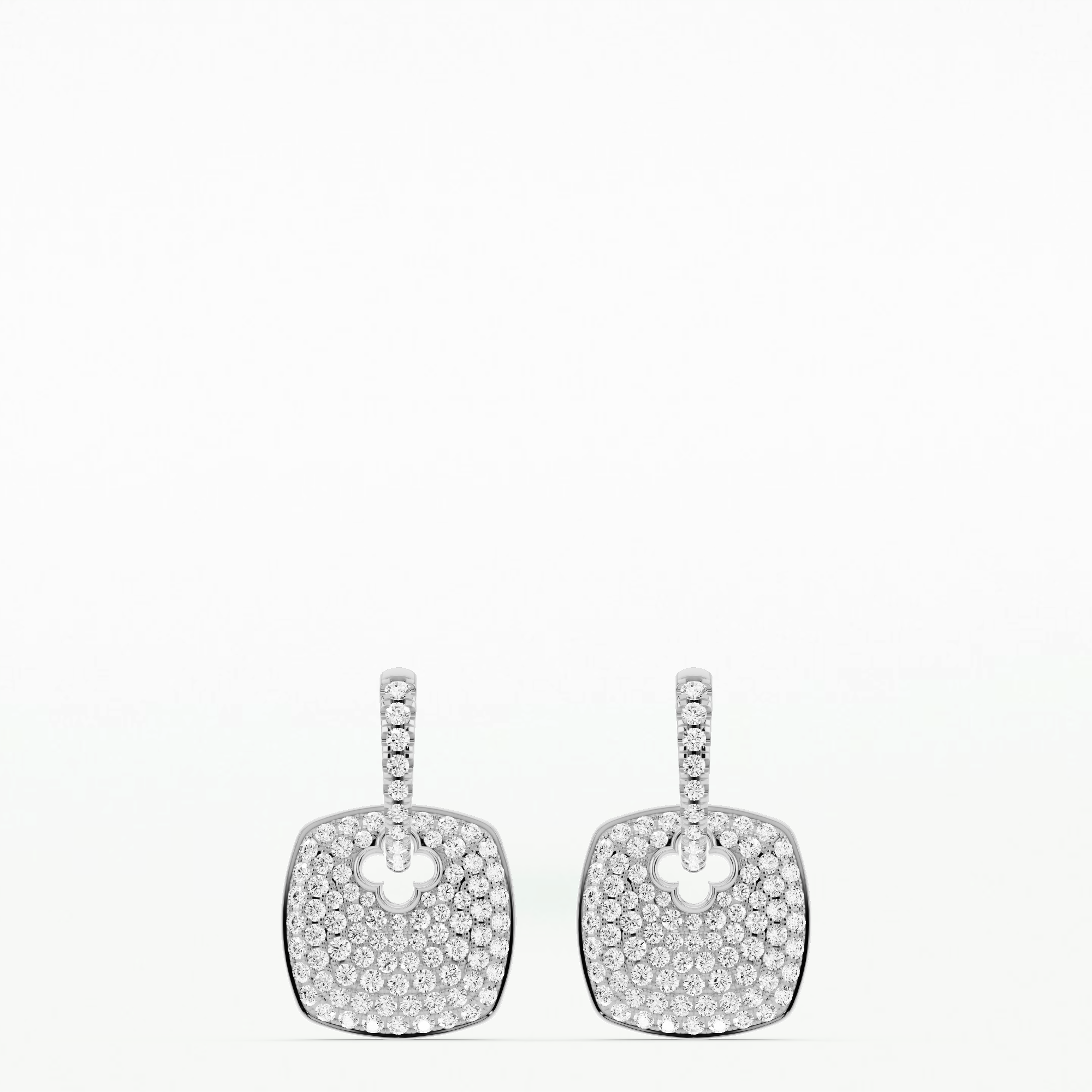 Twisted Bloom Earrings - Round