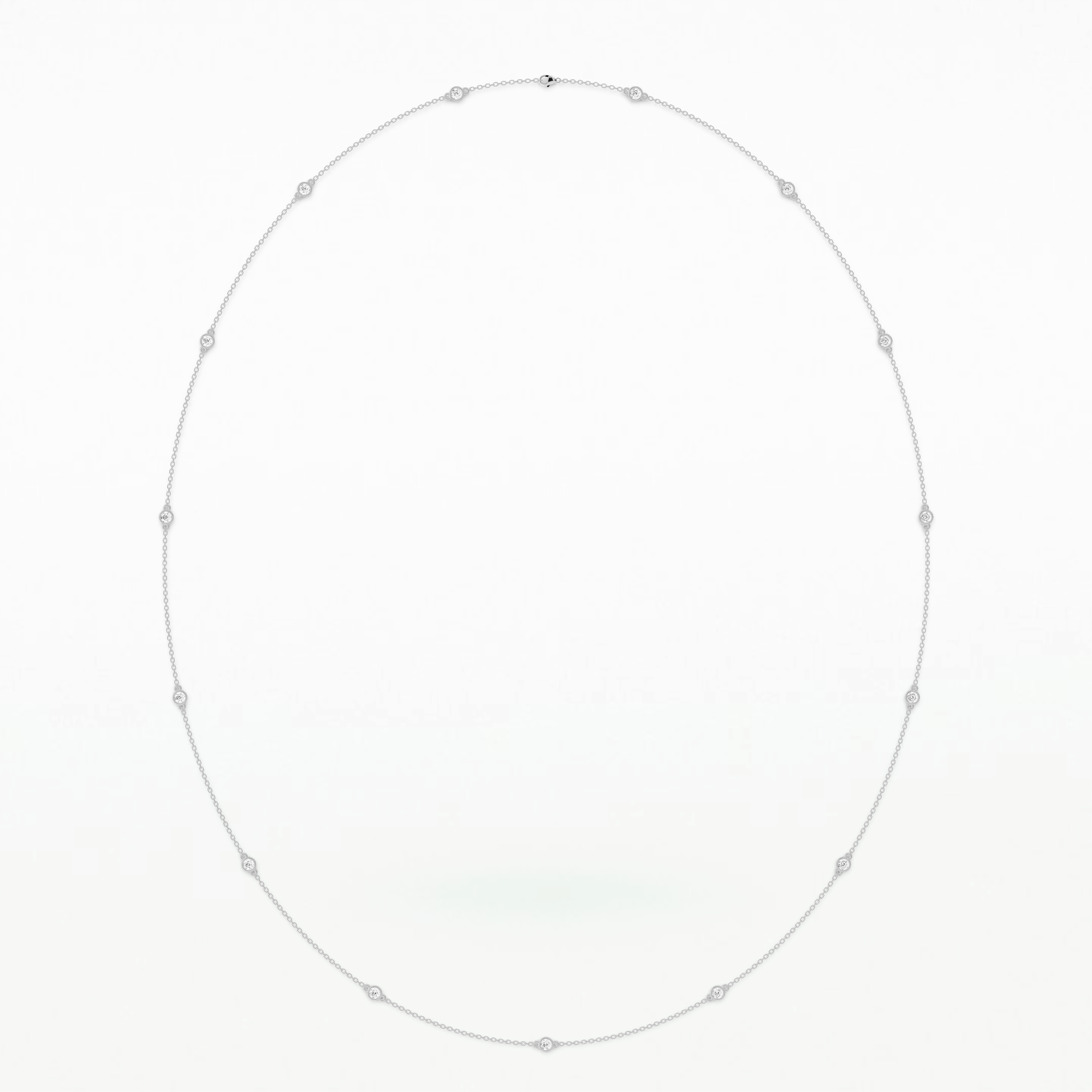 Dew Drops Brume Fashion Necklace-Round