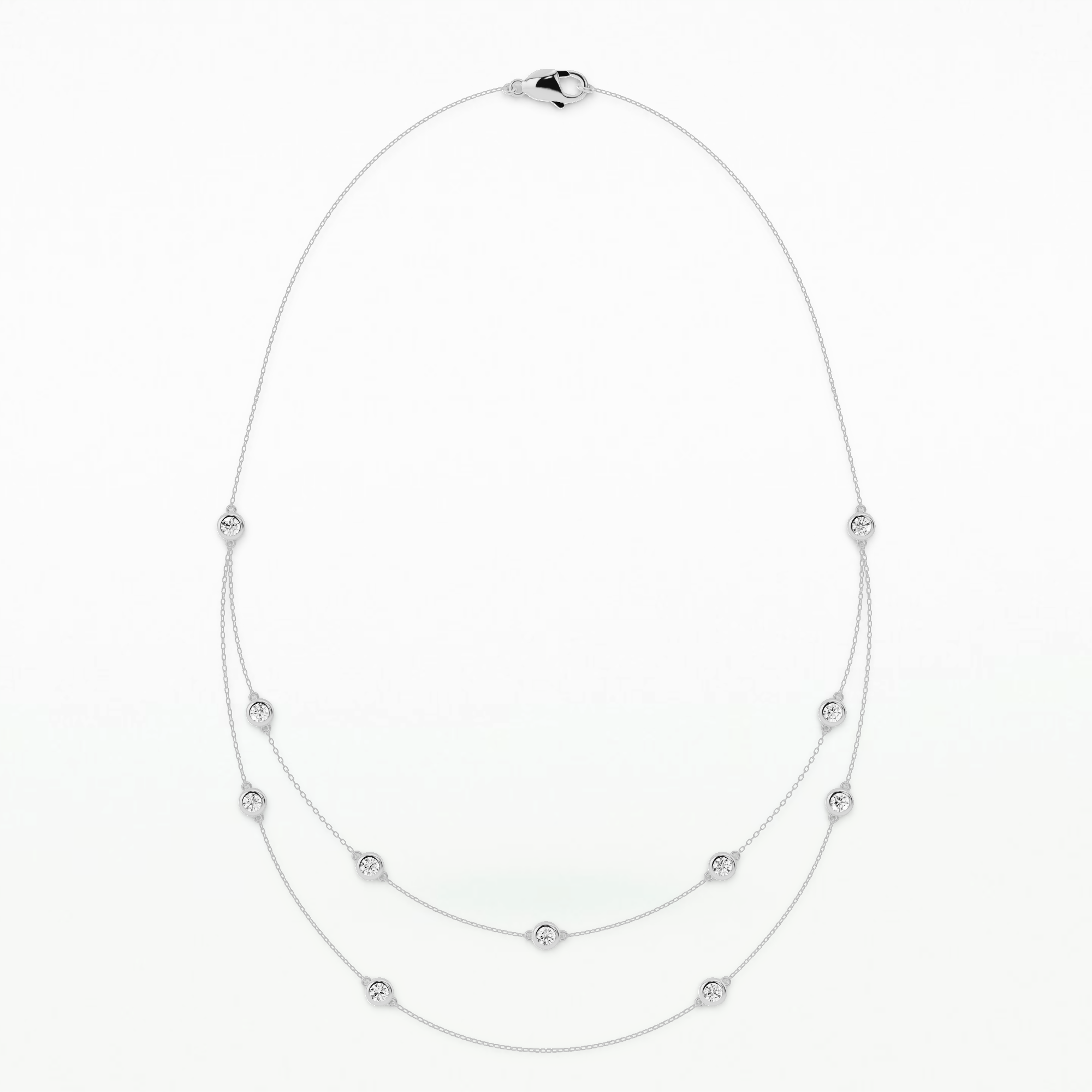 Eclatante Fashion Necklace-Round