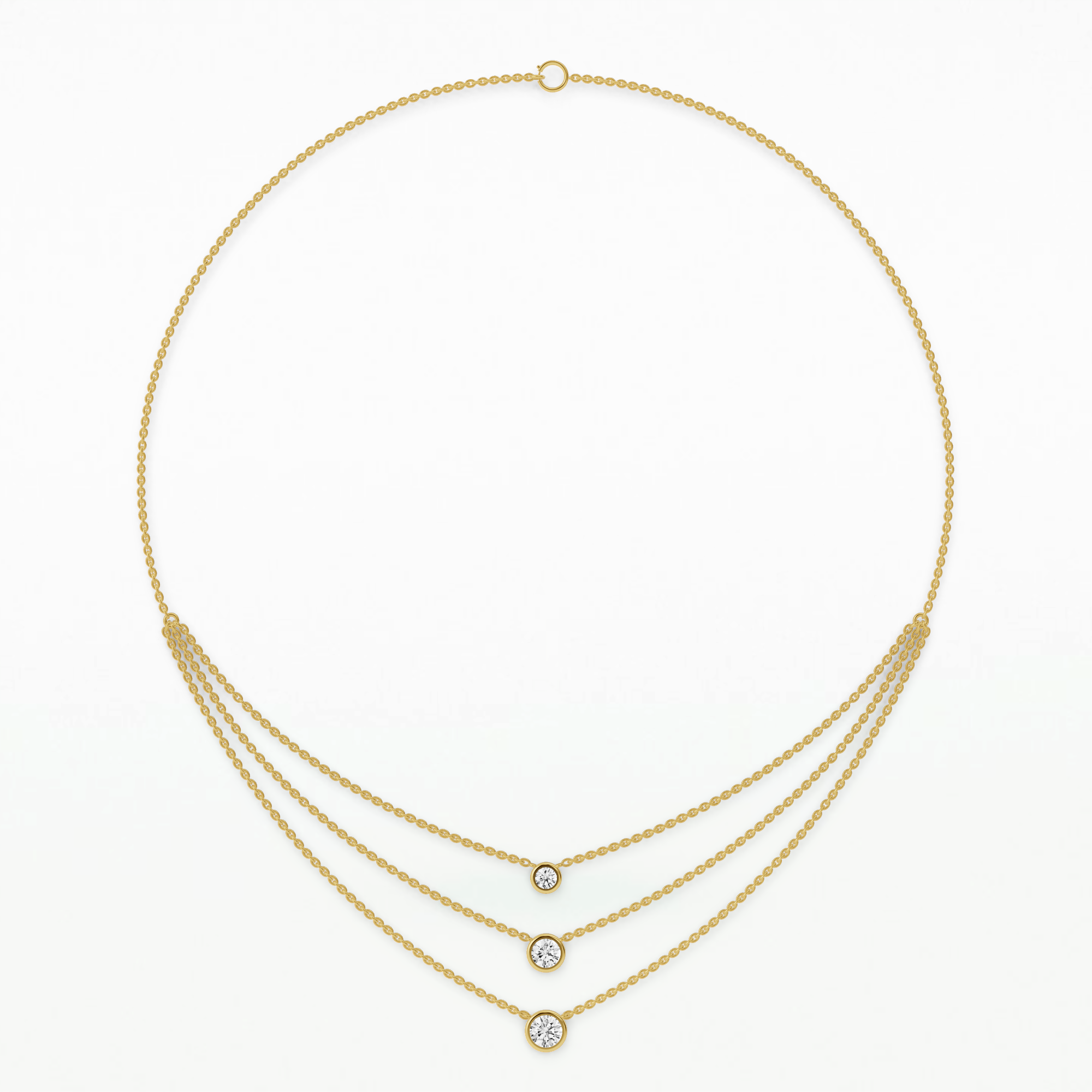 Clarte Fashion Necklace-Round
