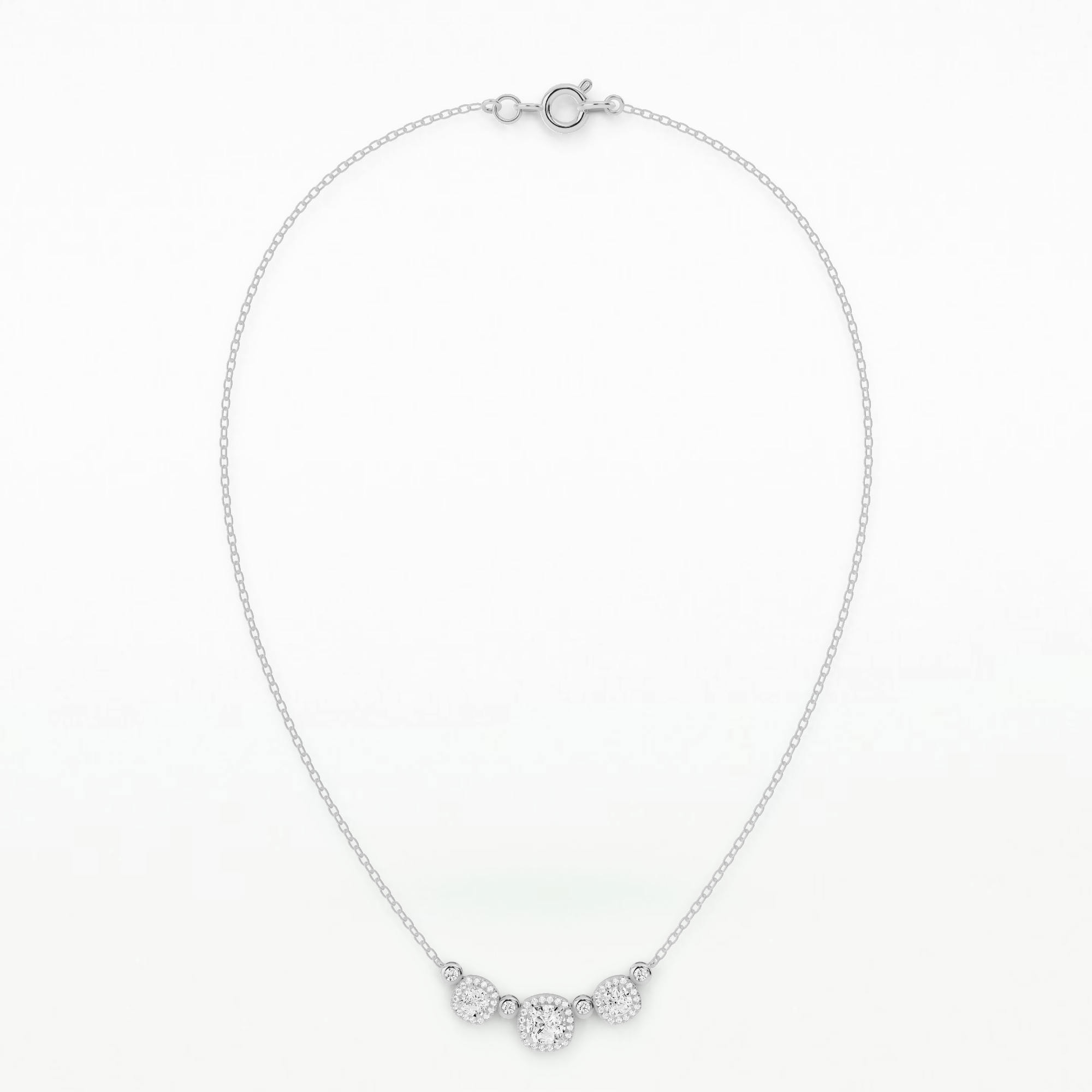 Celestial Swirl Pendant - Cushion