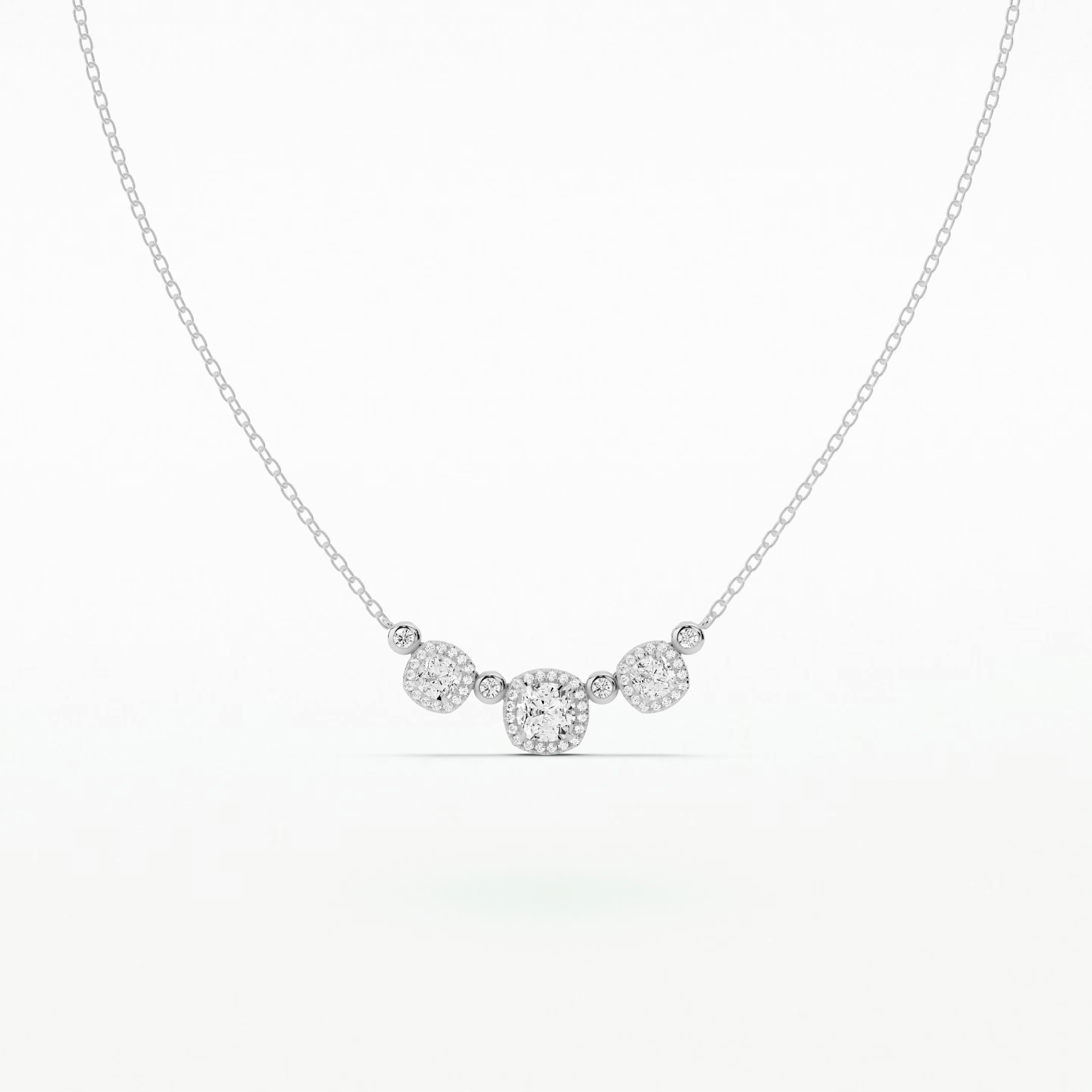 Celestial Swirl Pendant - Cushion