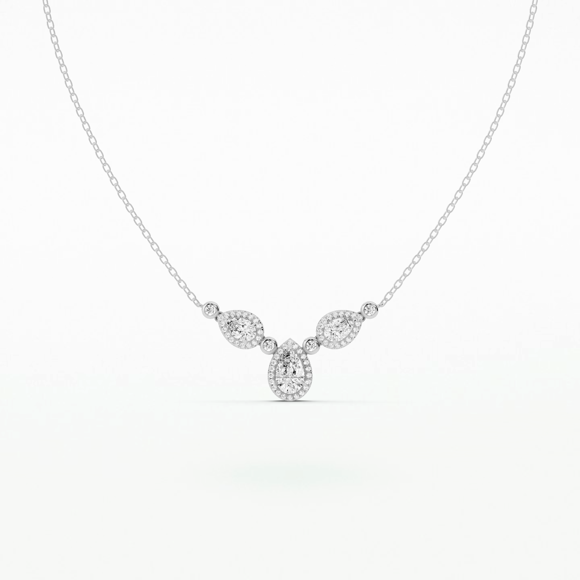 Celestial Swirl Pendant - Pear