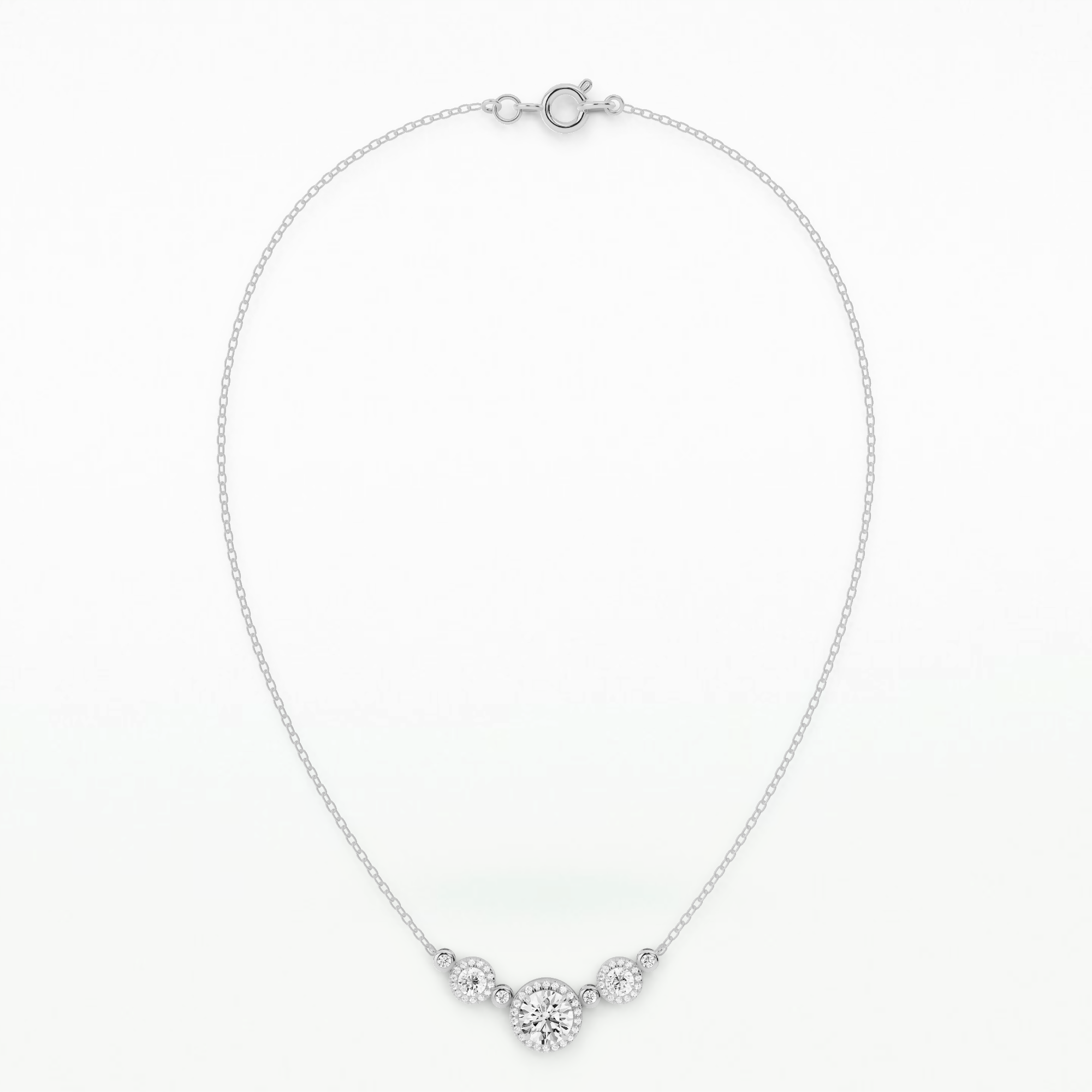 Celestial Swirl Pendant - Round