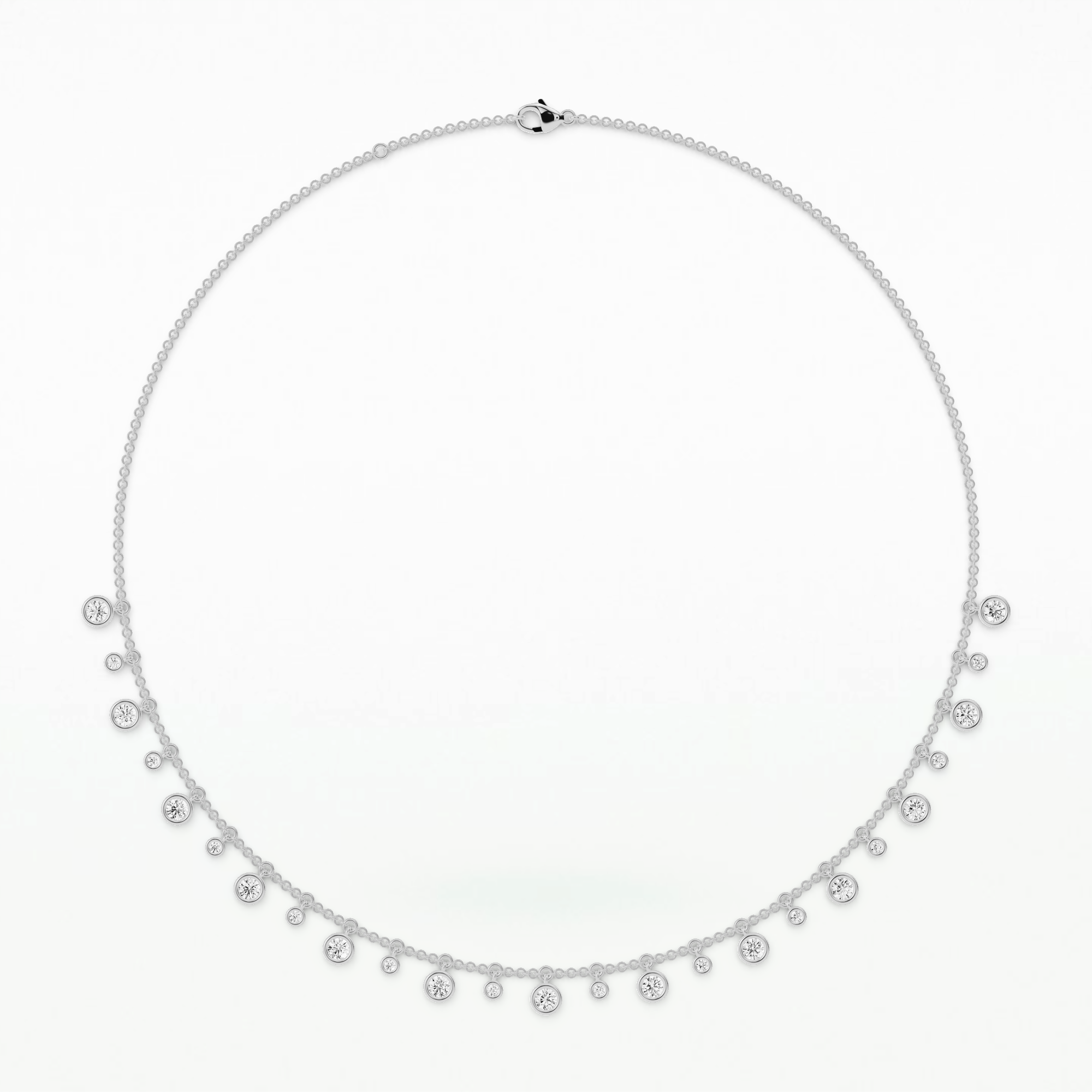 Station Necklace-Round