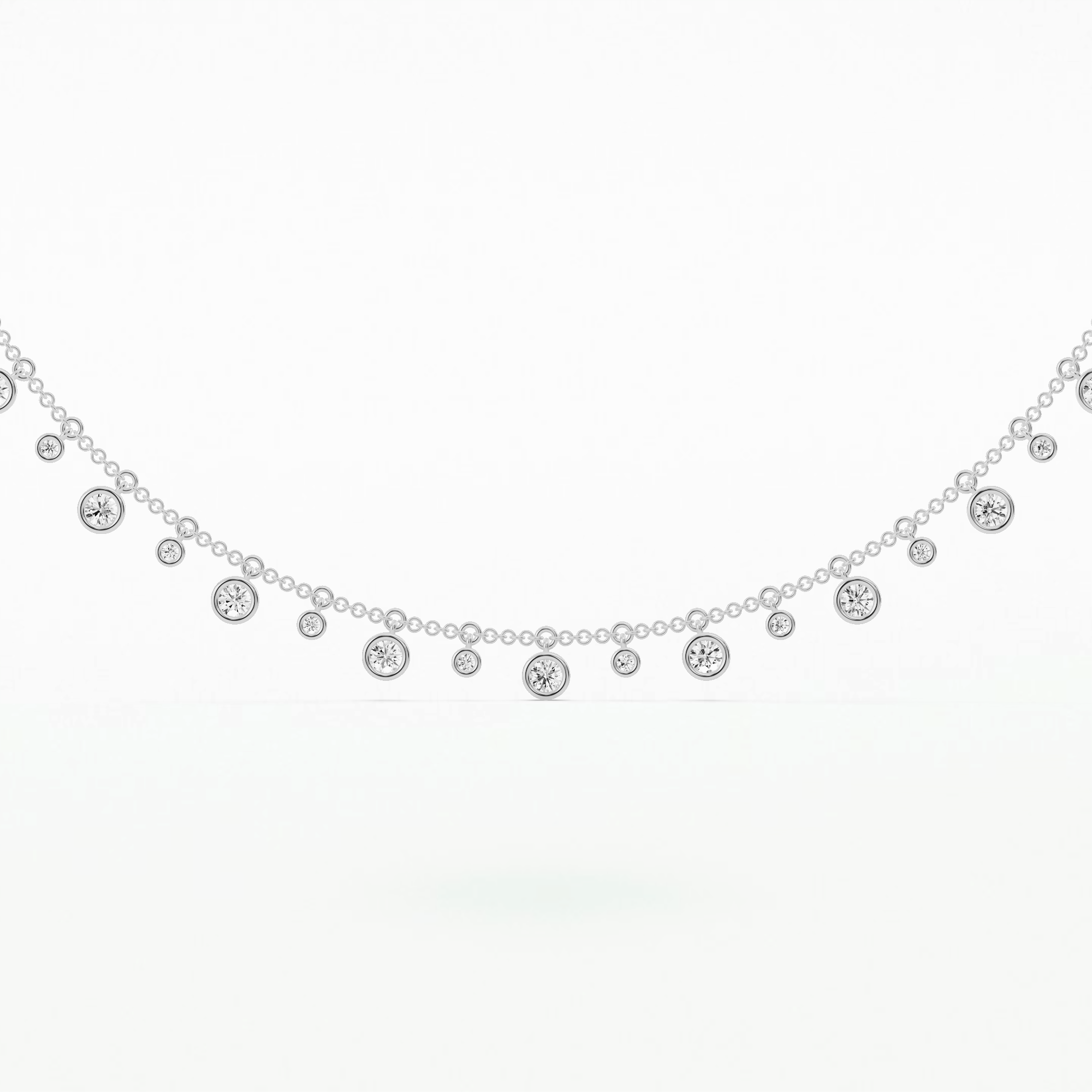 Station Necklace-Round