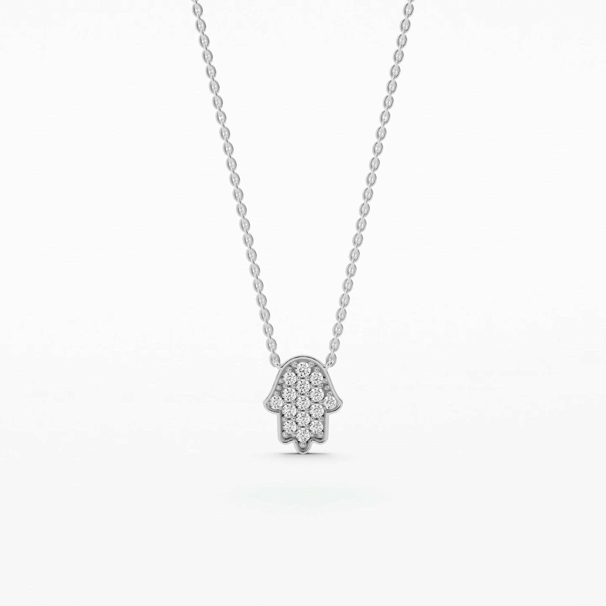 Guardian Hamsa Pendant-Round