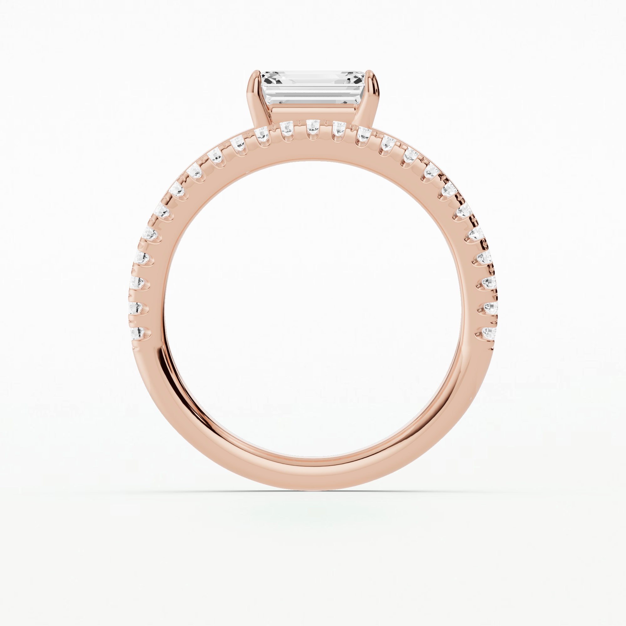 Veronica Fashion Ring-Emerald Cut