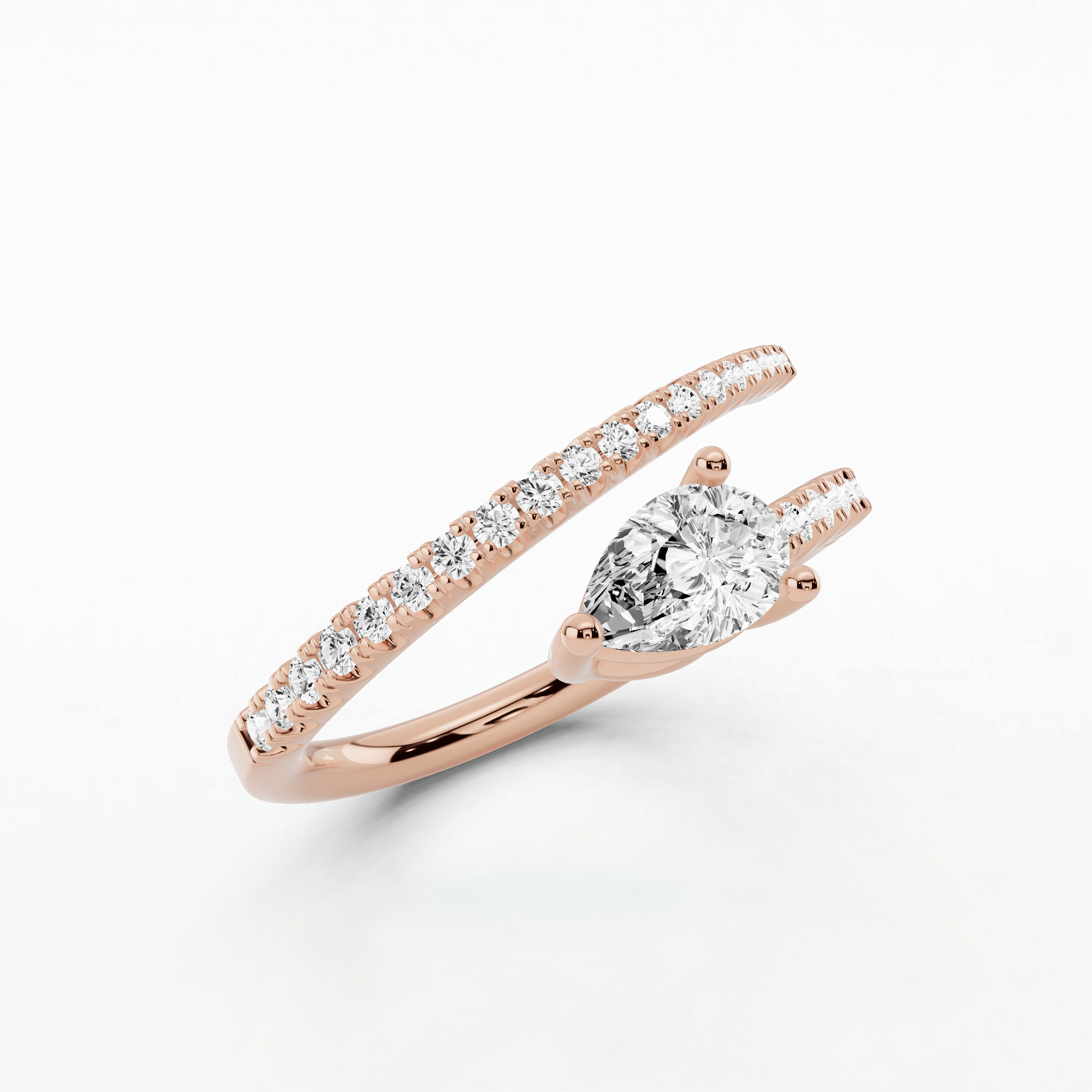 Altair Fashion Ring-Pear