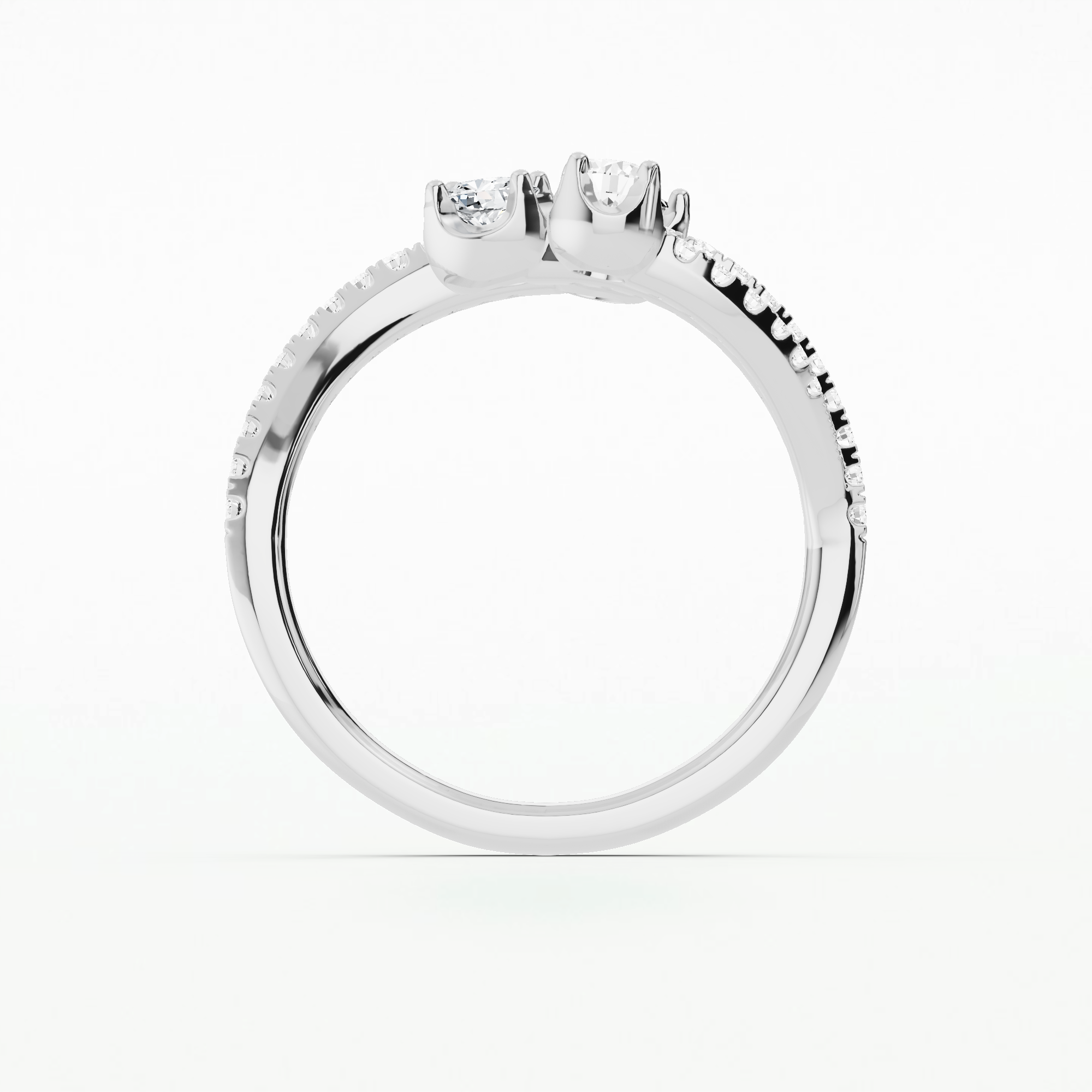 Rhapsody Stackable Ring-Multi Stone