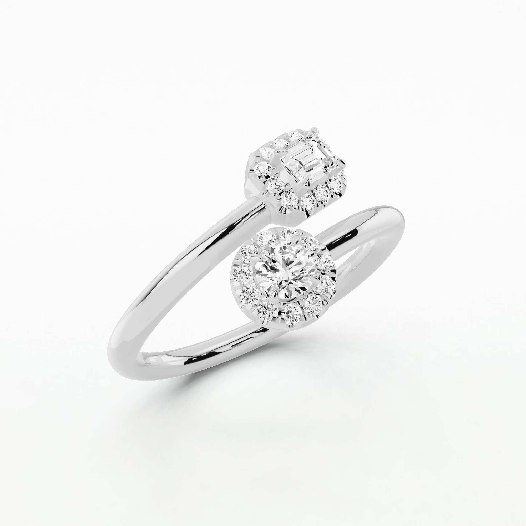 Mia U&I Fashion Ring-Multi Stone