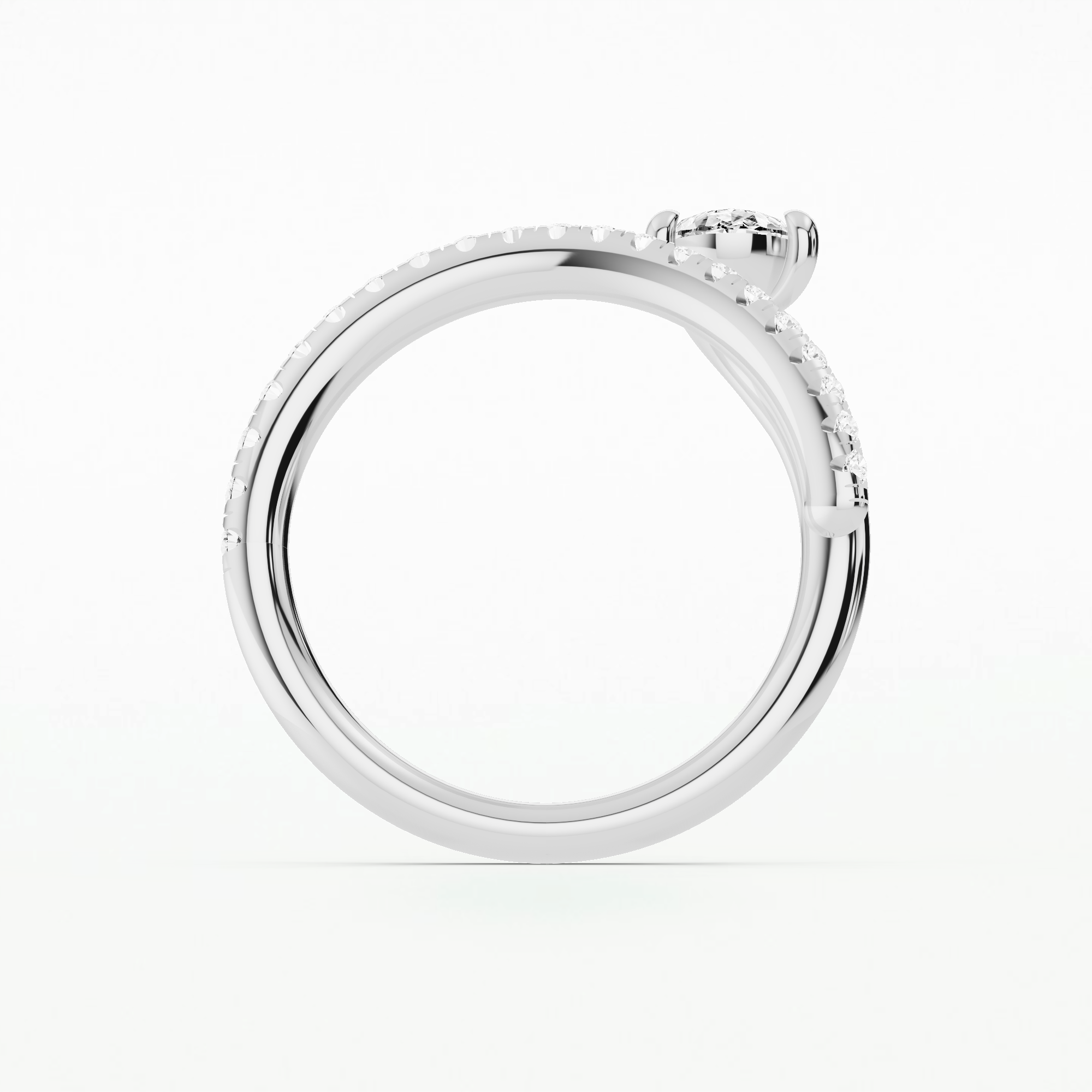 Svelte Fashion Ring-Pear