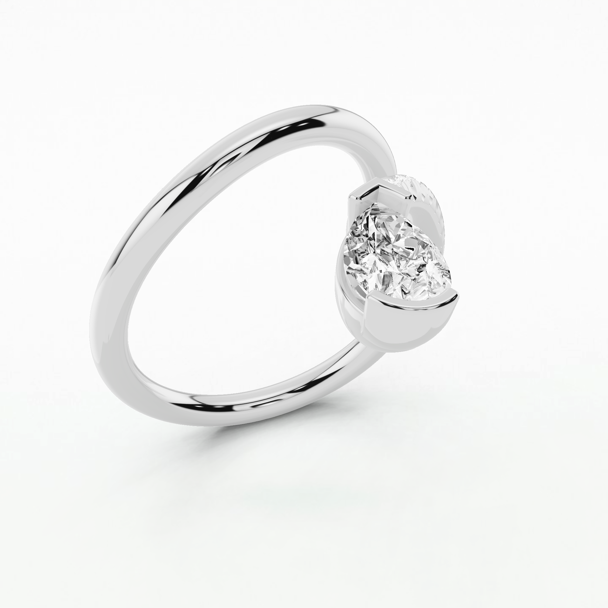 Reveur Fashion Ring-Pear