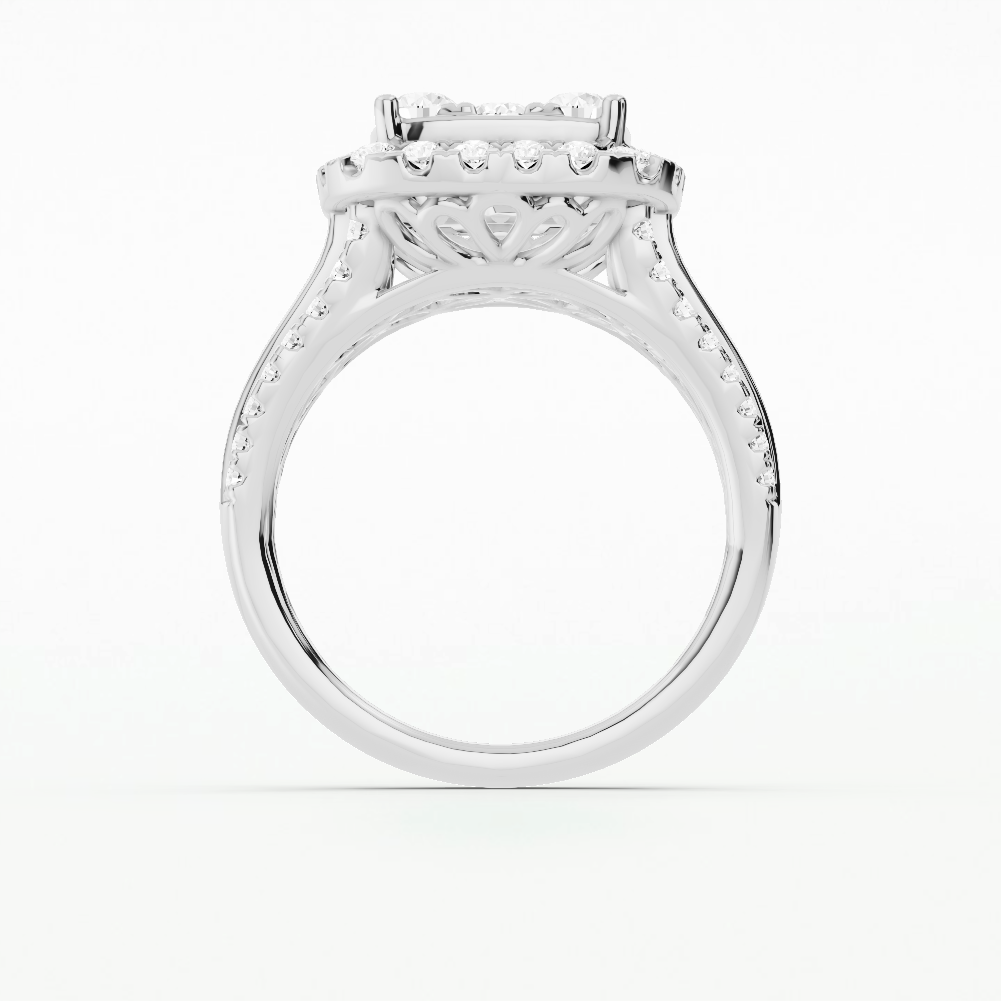 Luxe Orbit Diamond Ring-Multi Stone