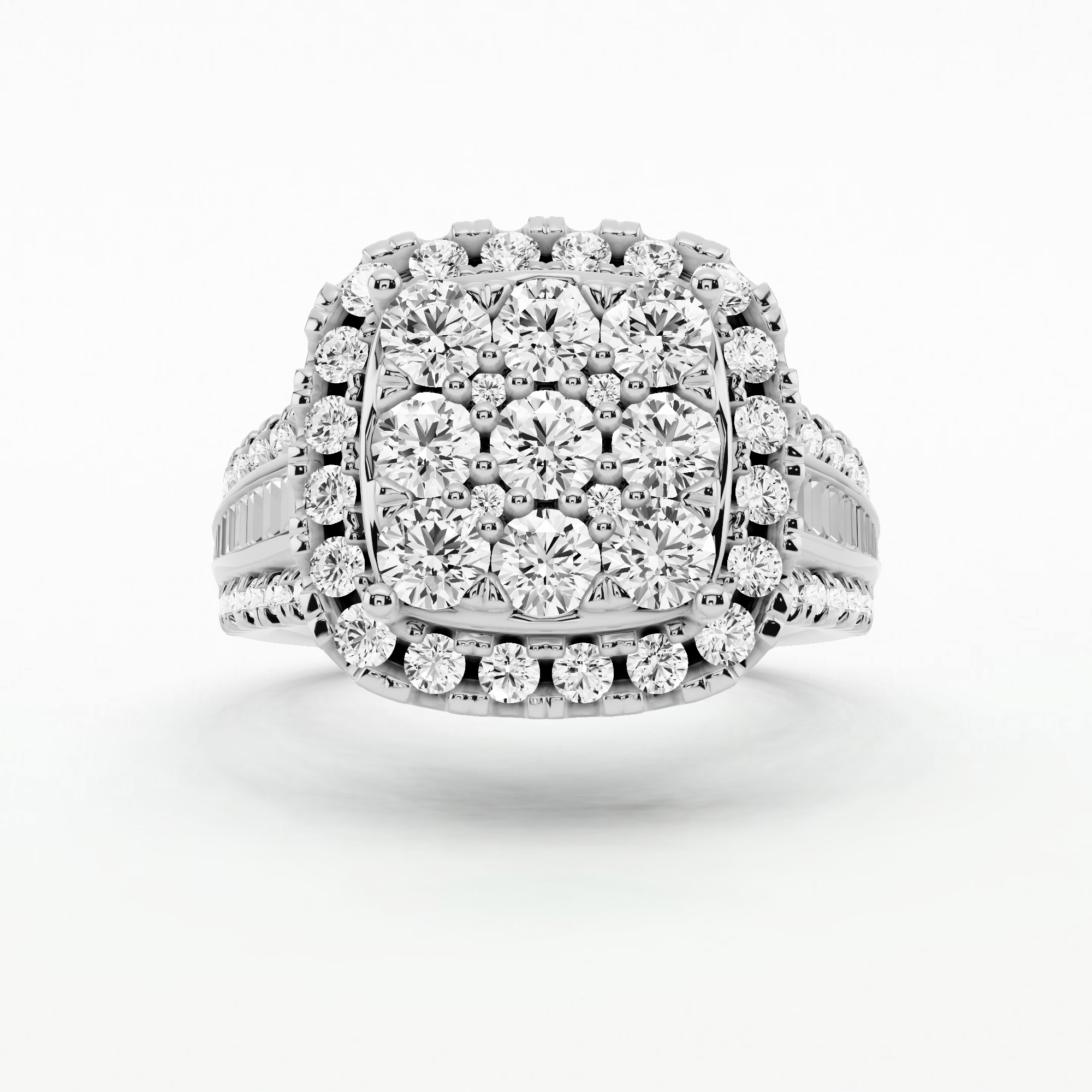 Luxe Orbit Diamond Ring -