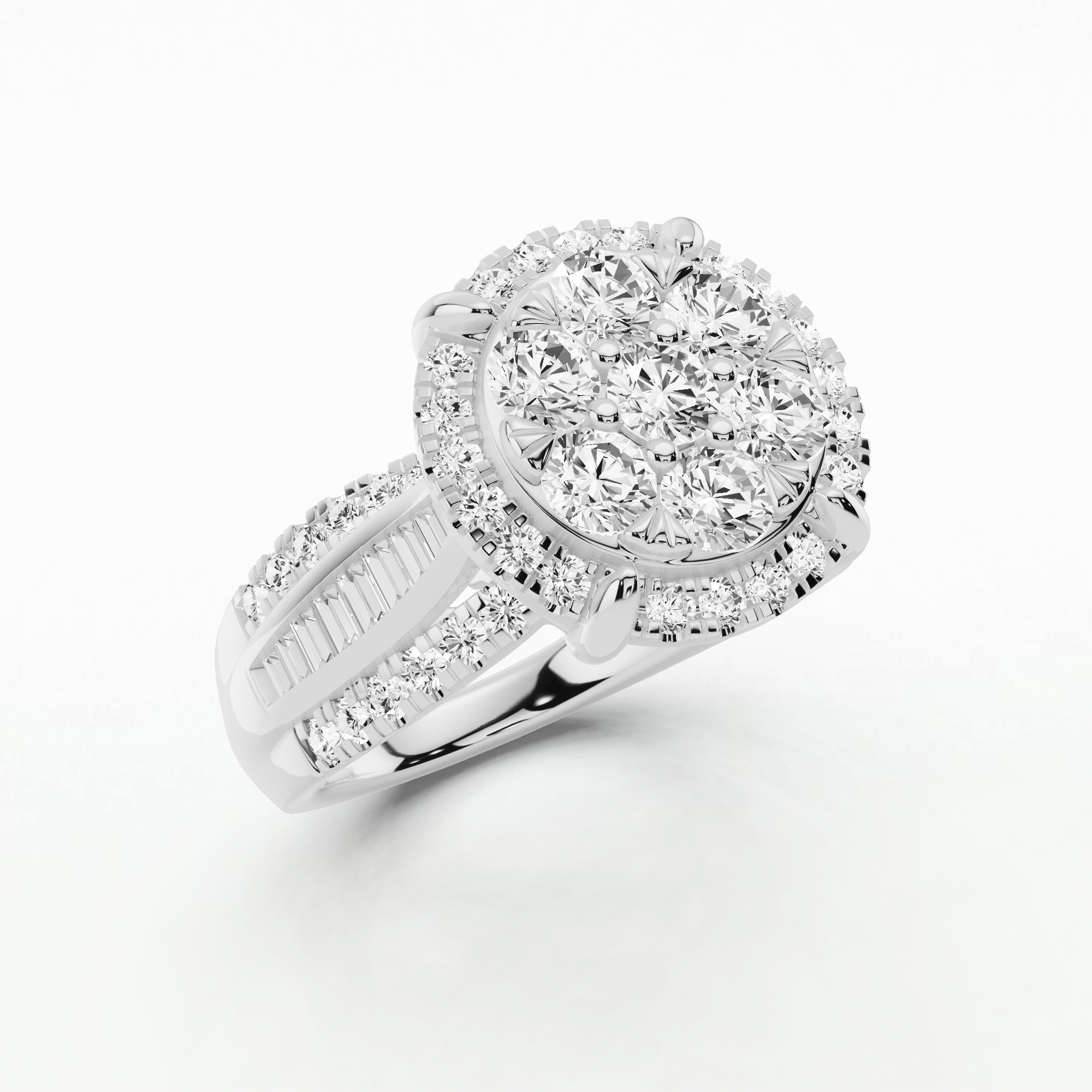 Eternal Grace Diamond Ring - Multi Stone