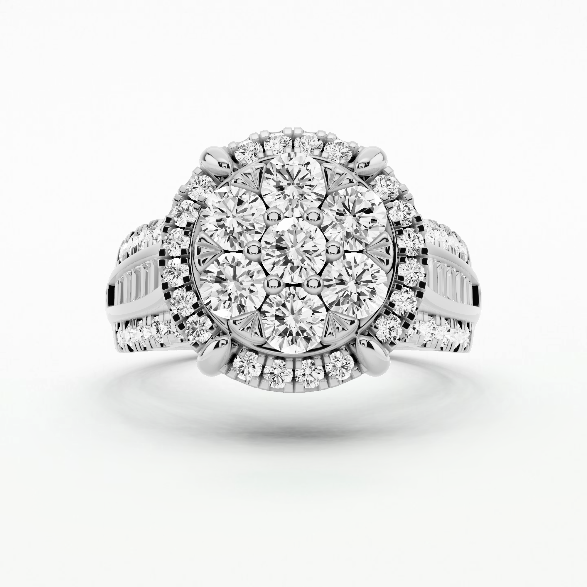 Eternal Grace Diamond Ring - Multi Stone